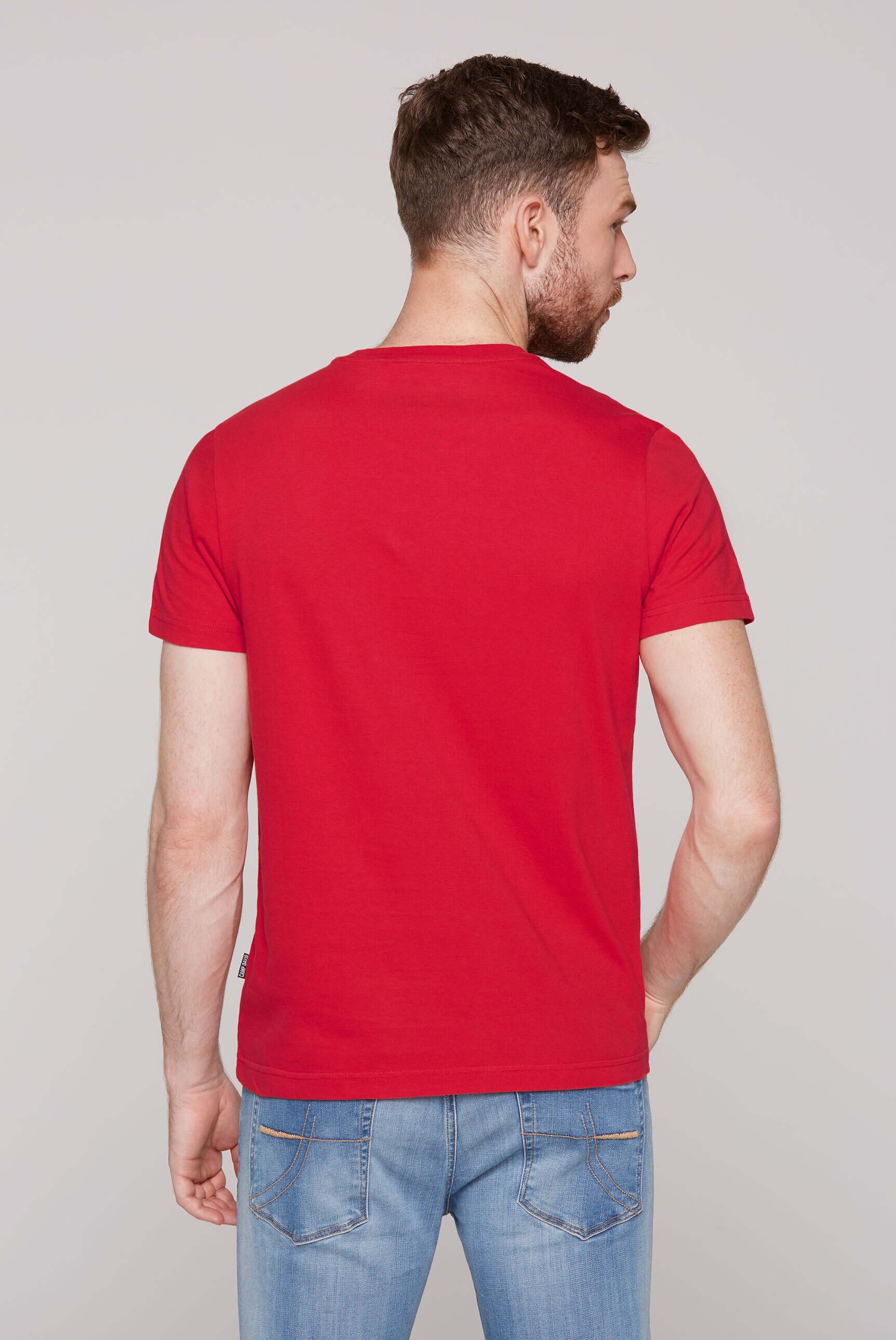 CAMP DAVID Rundhalsshirt aus Baumwolle