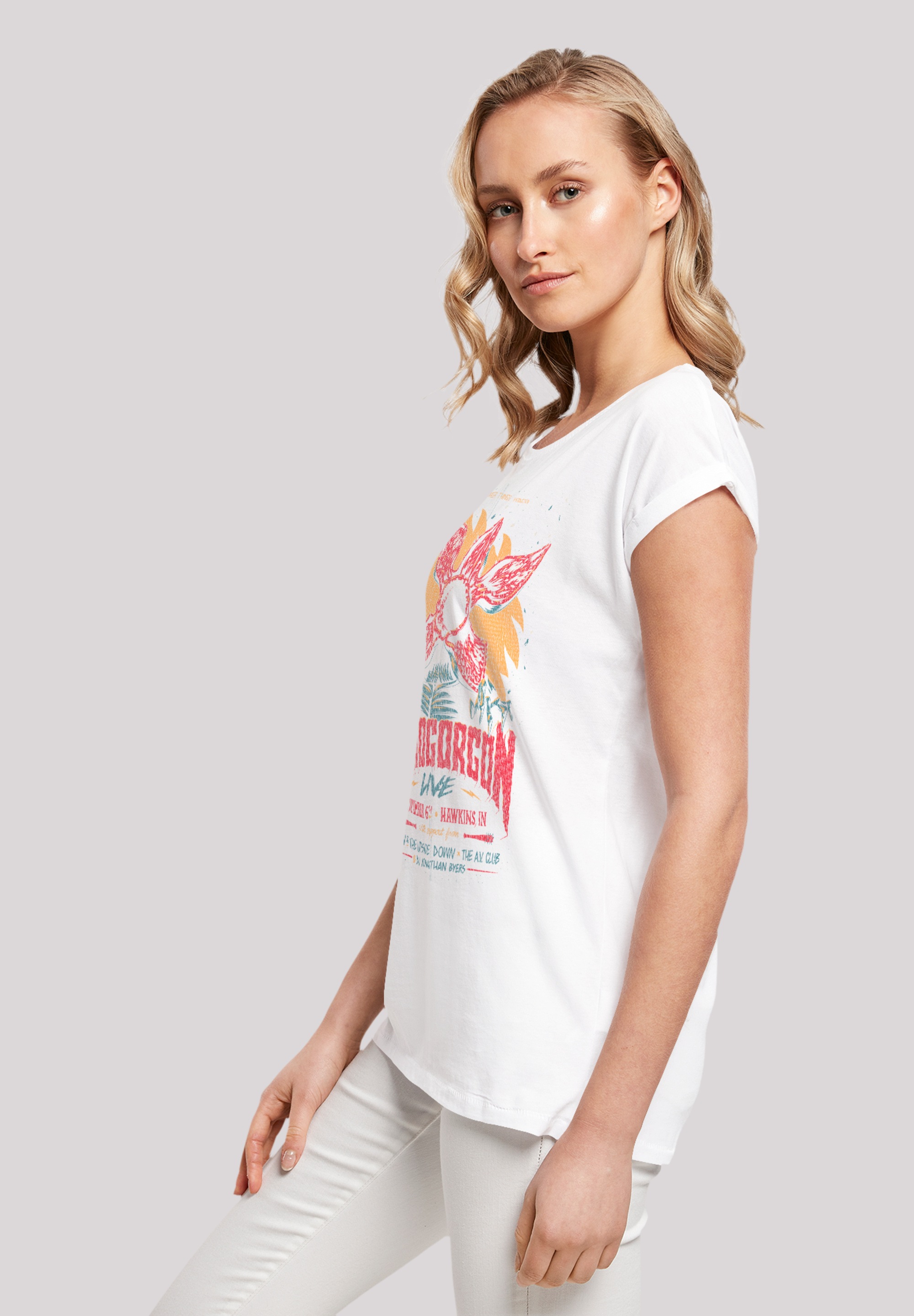 F4NT4STIC T-Shirt »Stranger Things Demogorgon Poster«, Premium Qualität