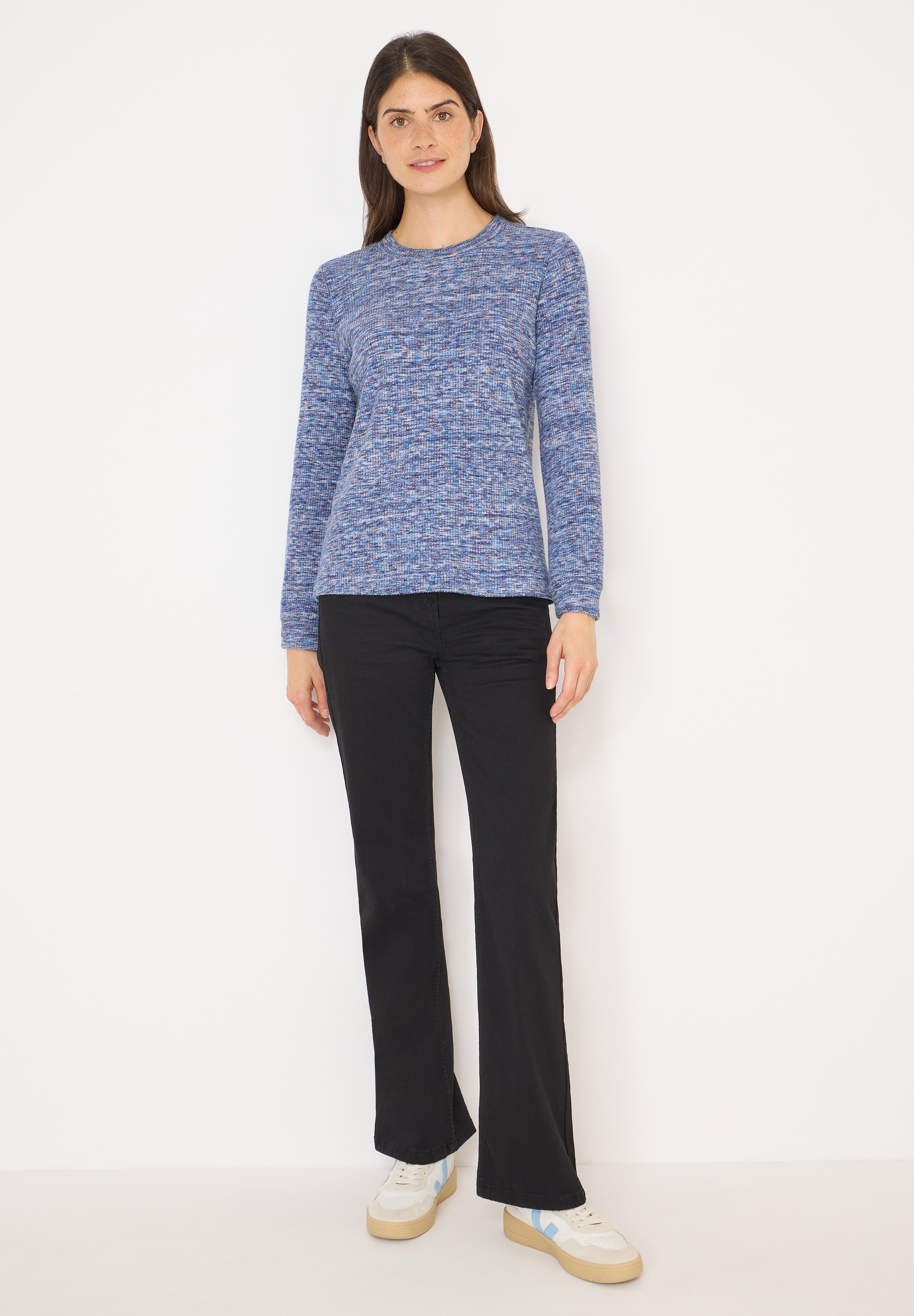 Cecil Langarmshirt mit Rundhalsausschnitt