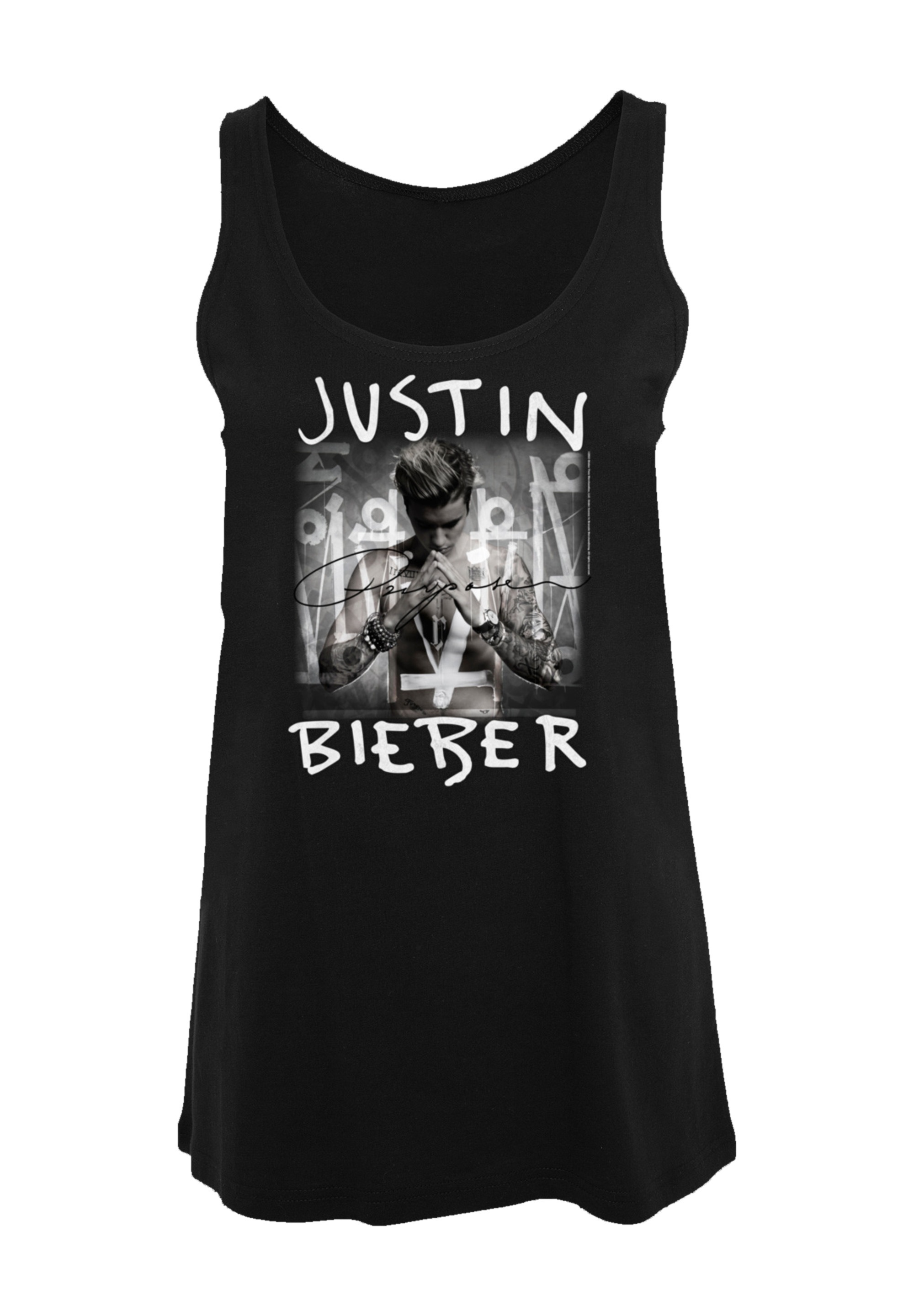 F4NT4STIC T-Shirt »Justin Bieber Purpose Album Cover«, Premium Qualität, Musik, By Rock Off