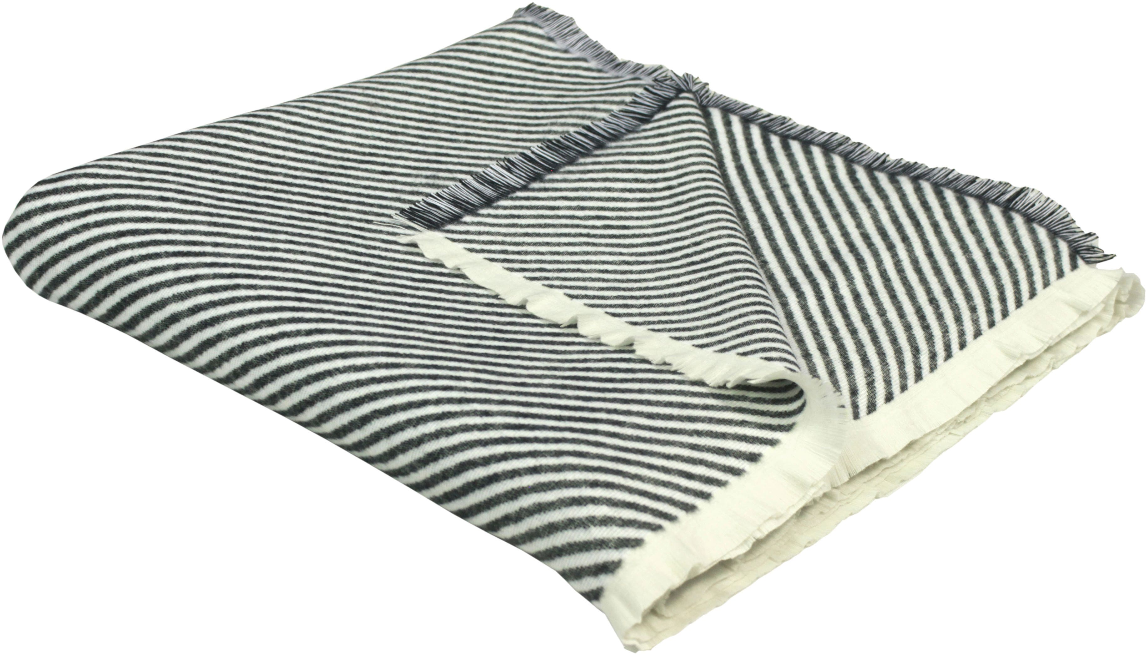 Adam Wohndecke "Stripes" GOTS zertifiziert - aus Bio-Baumwolle, Kuscheldecke