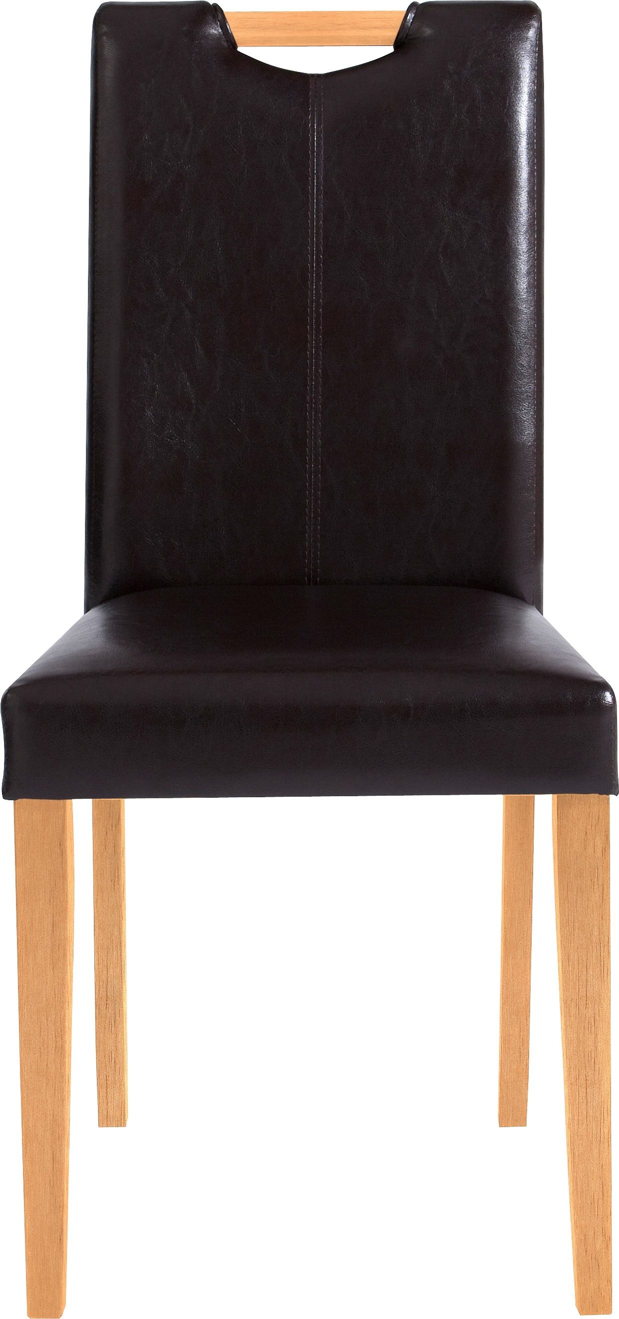 Home affaire Stuhl »Stuhlparade«, (Set), 2 St., Microfaser, in zwei  unterschiedlichen Bezugsqualitäten, Sitzhöhe 46 cm | BAUR