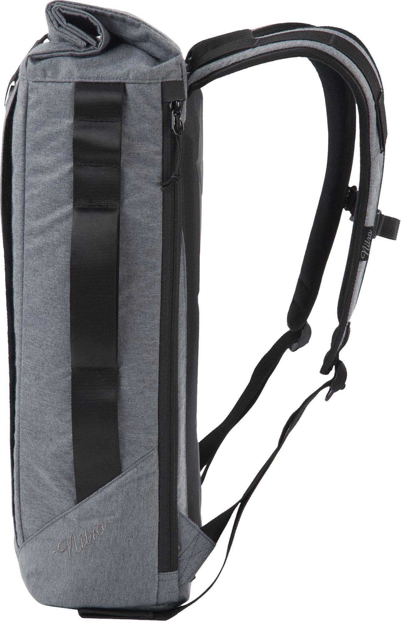 NITRO Freizeitrucksack »Scrambler«, Rucksack für Alltag, Arbeit & Reise mit Roll-Top, Cityrucksack