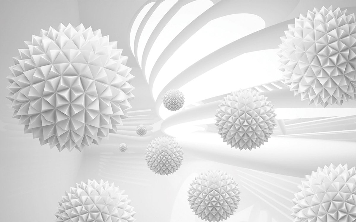 Papermoon Fototapete "Abstrakt 3D Effekt" günstig online kaufen