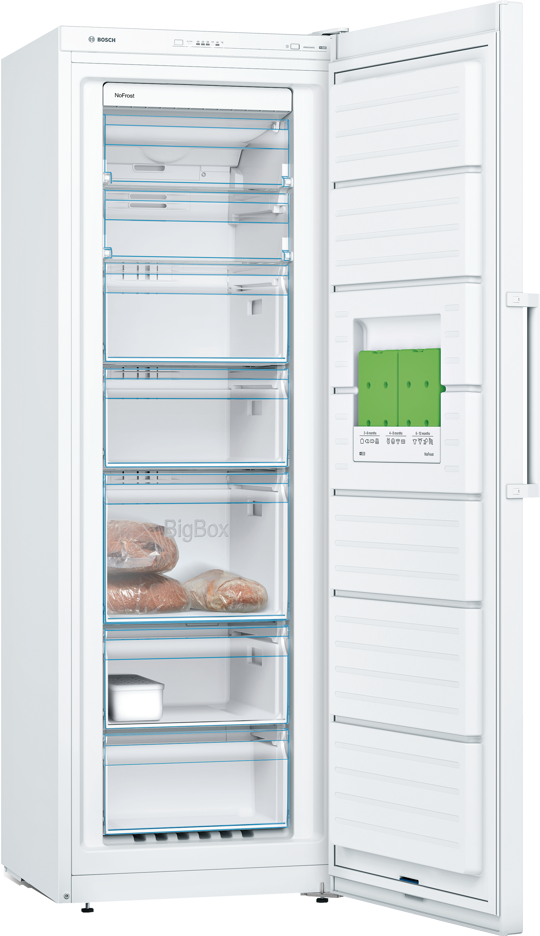 BOSCH Gefrierschrank Serie 4 »GSN33FWEV«, 176 cm hoch, 60 cm breit