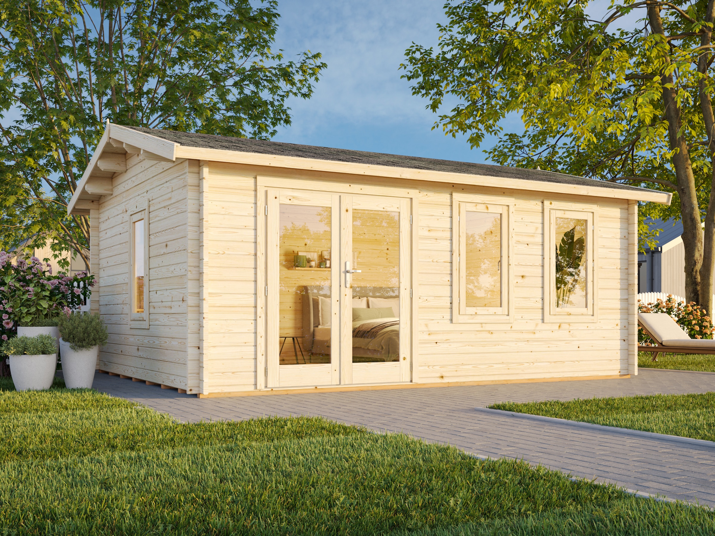 Palmako Gartenhaus »Iris« verschiedene Farben