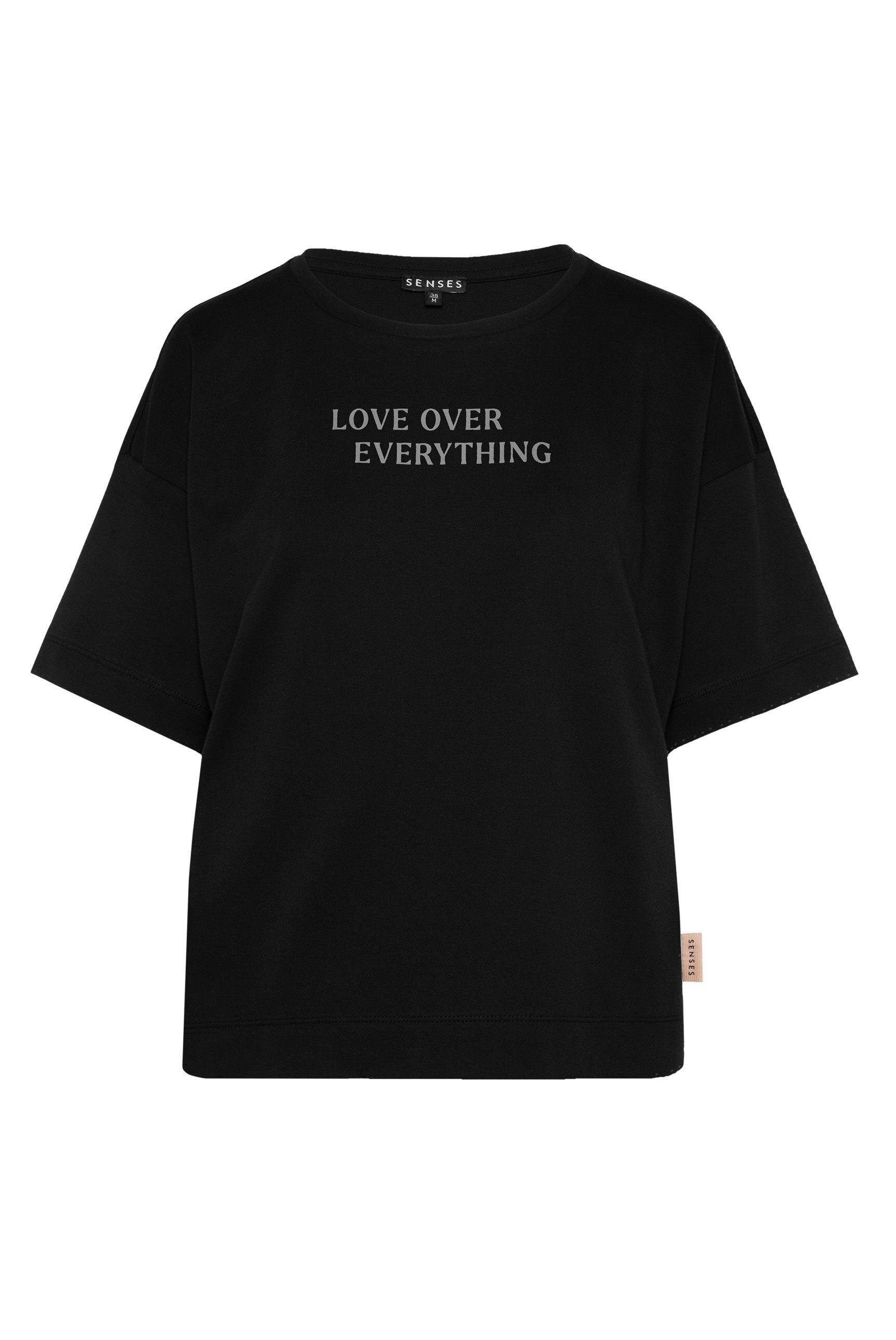 SENSES.THE LABEL Rundhalsshirt, aus Baumwolle