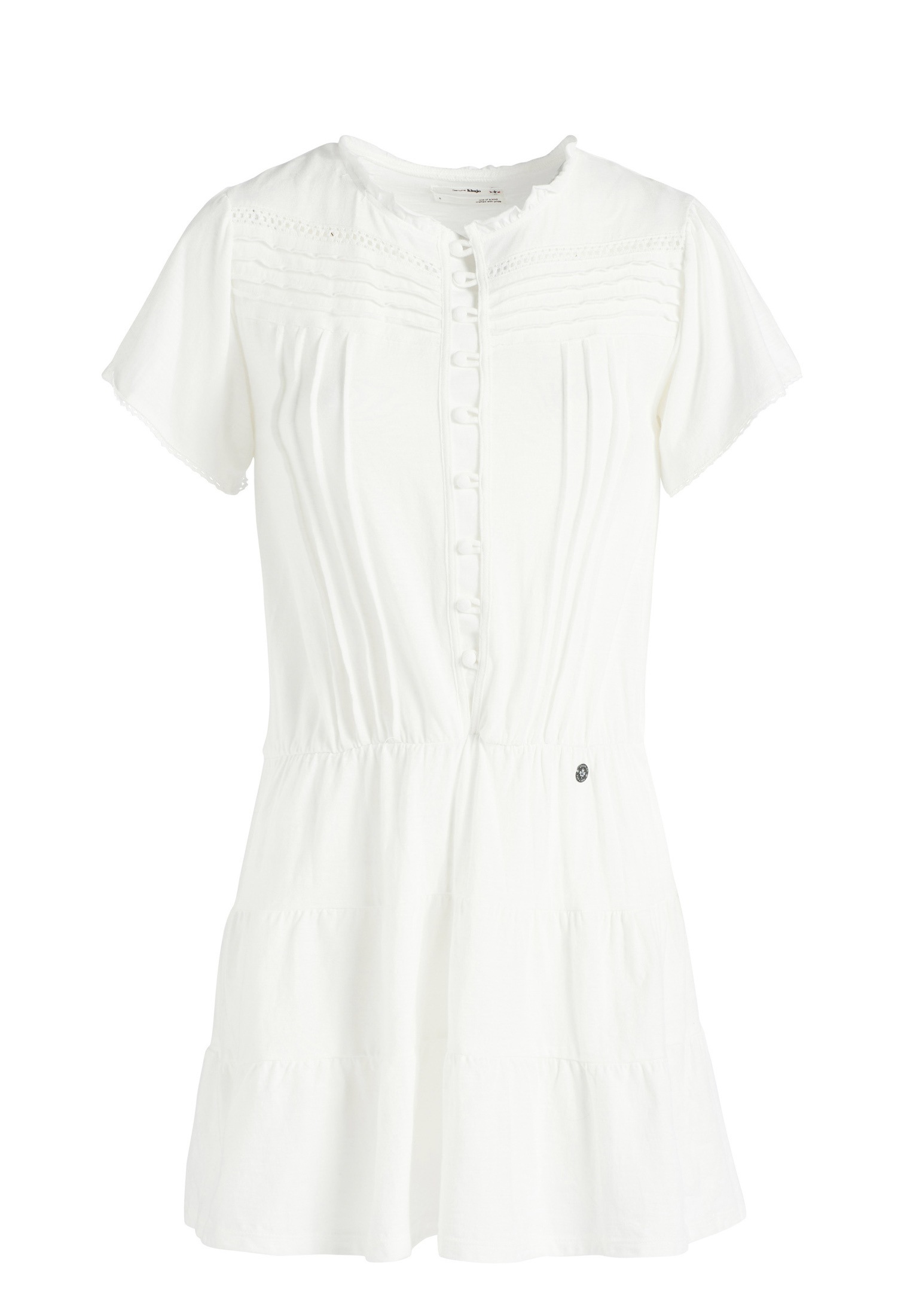 khujo Blusenkleid »KAPUA«, aus Baumwolle im Boho-Look