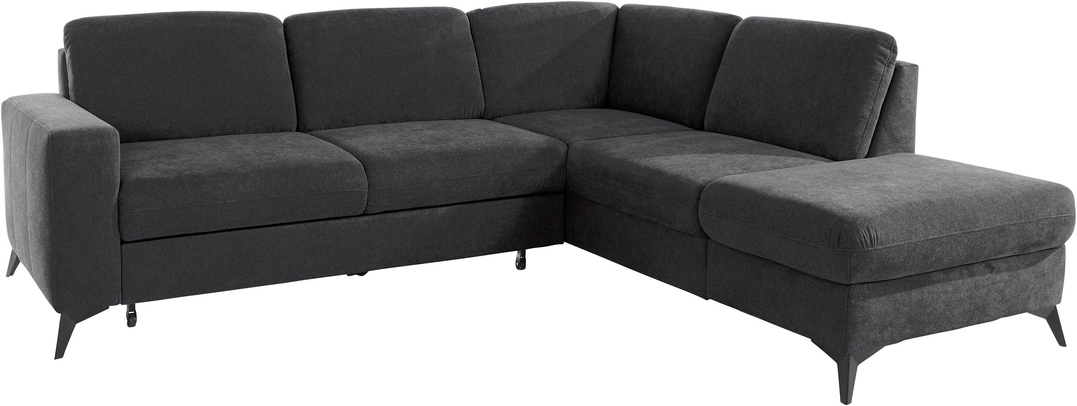 Thumbnail - PLACES OF STYLE Ecksofa "Lolland L-Form" Wahlweise mit Bettfunktion und Stauraum, auch mit abwischbarem Bezug