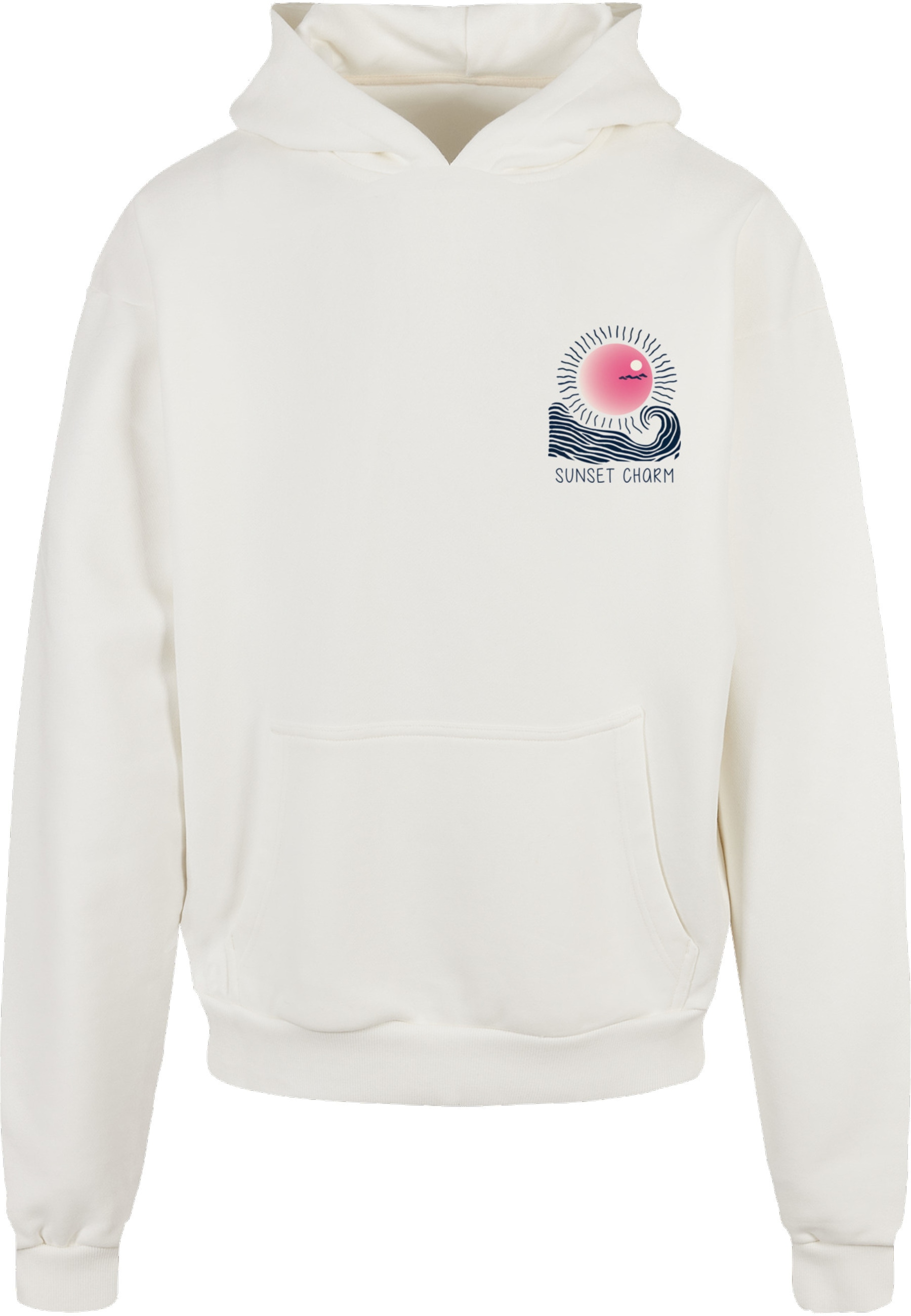Merchcode Kapuzenpullover "Merchcode Sunset Charm Oversized Hoody" 1 Stk. günstig online kaufen