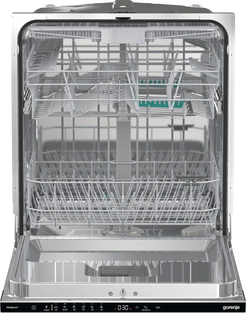 GORENJE vollintegrierbarer Geschirrspüler »GV 16 D«, GV 16 D, 11 l, 16 Maßgedecke, TotalDry autom. Türöffnung