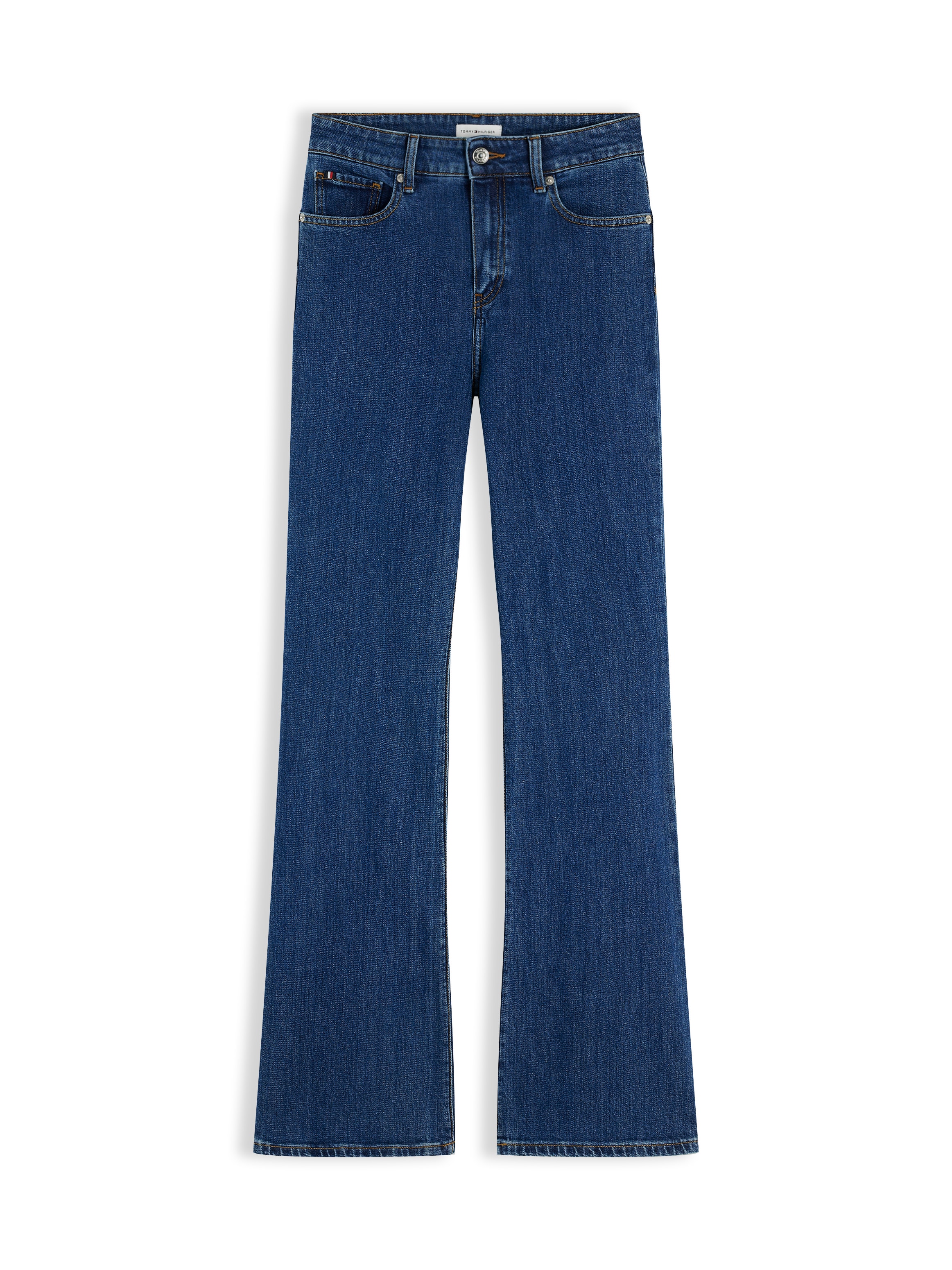 Tommy Hilfiger Bootcut-Jeans »BOOTCUT RIAN RW« Baumwollmischung, Stretch, ausgestellte Beinform