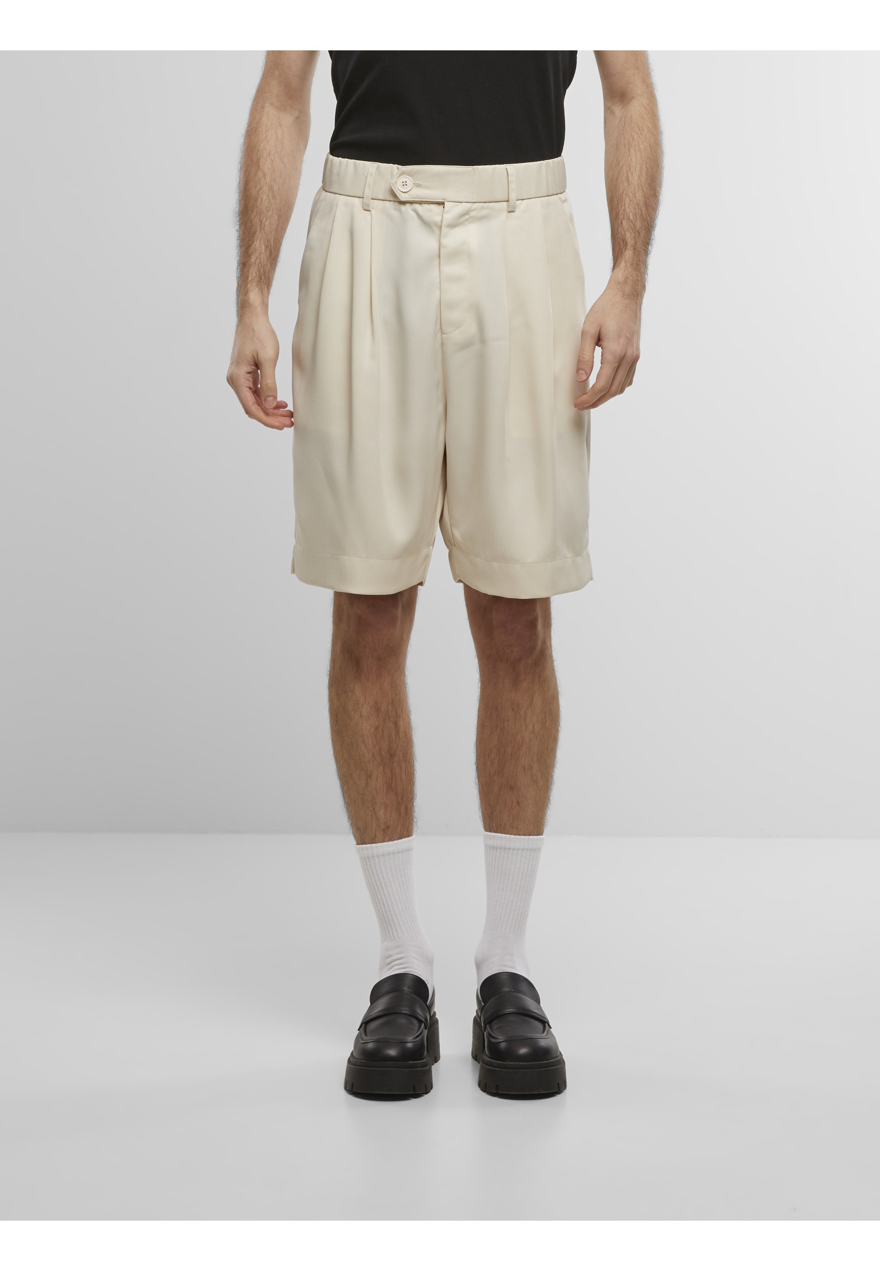 Another Cotton Lab Chinoshorts »Another Cotton Lab Double Pleated Shorts«