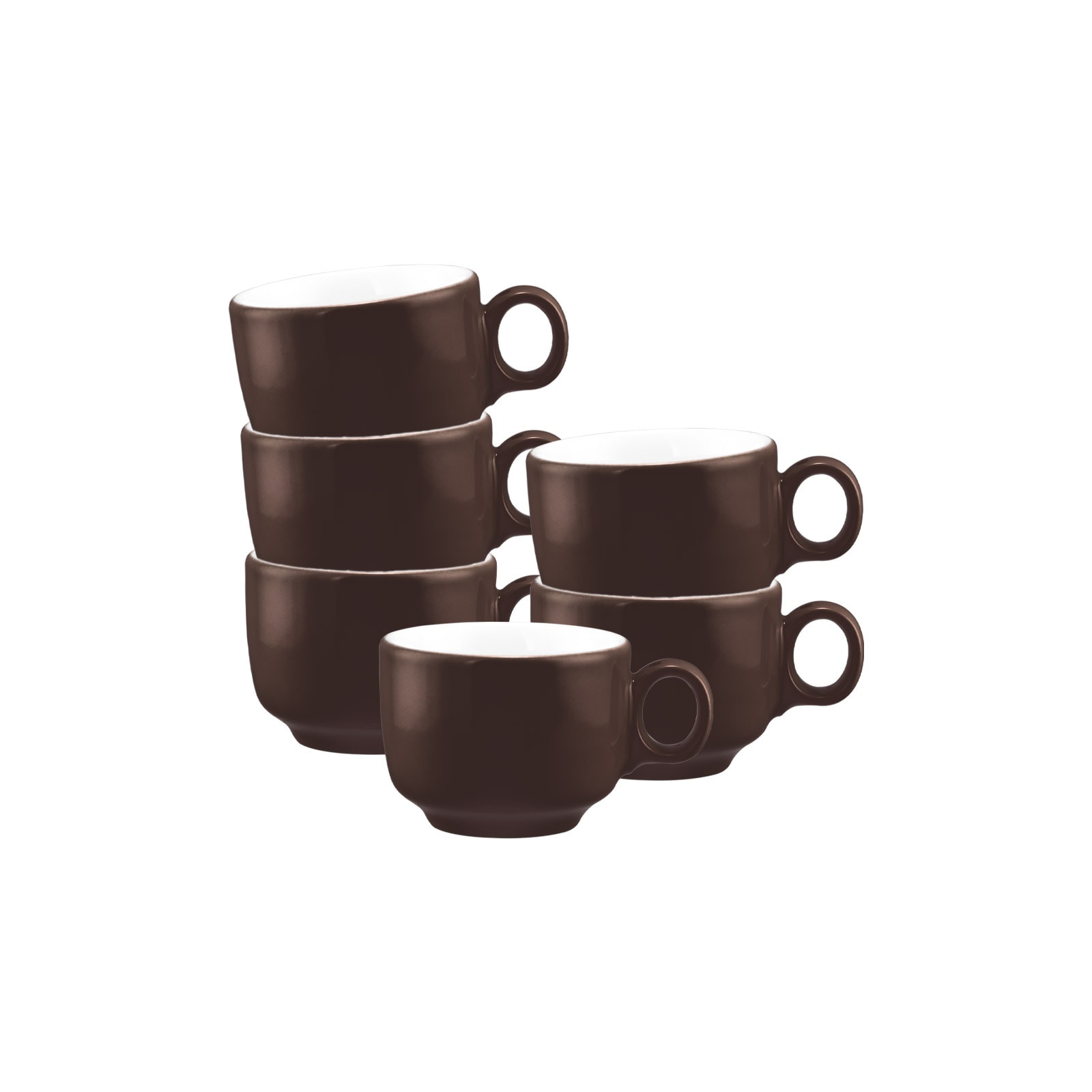 Seltmann Weiden Espressotasse »Espressotassen Sento Home Pure Colors 80 ml 6er Set« Spülmaschinengeeignet, Mikrowellengeeignet, Ofenfest, Salamandergeeignet, Kühlschrankgeeignet, Gefrierschrankgeeignet