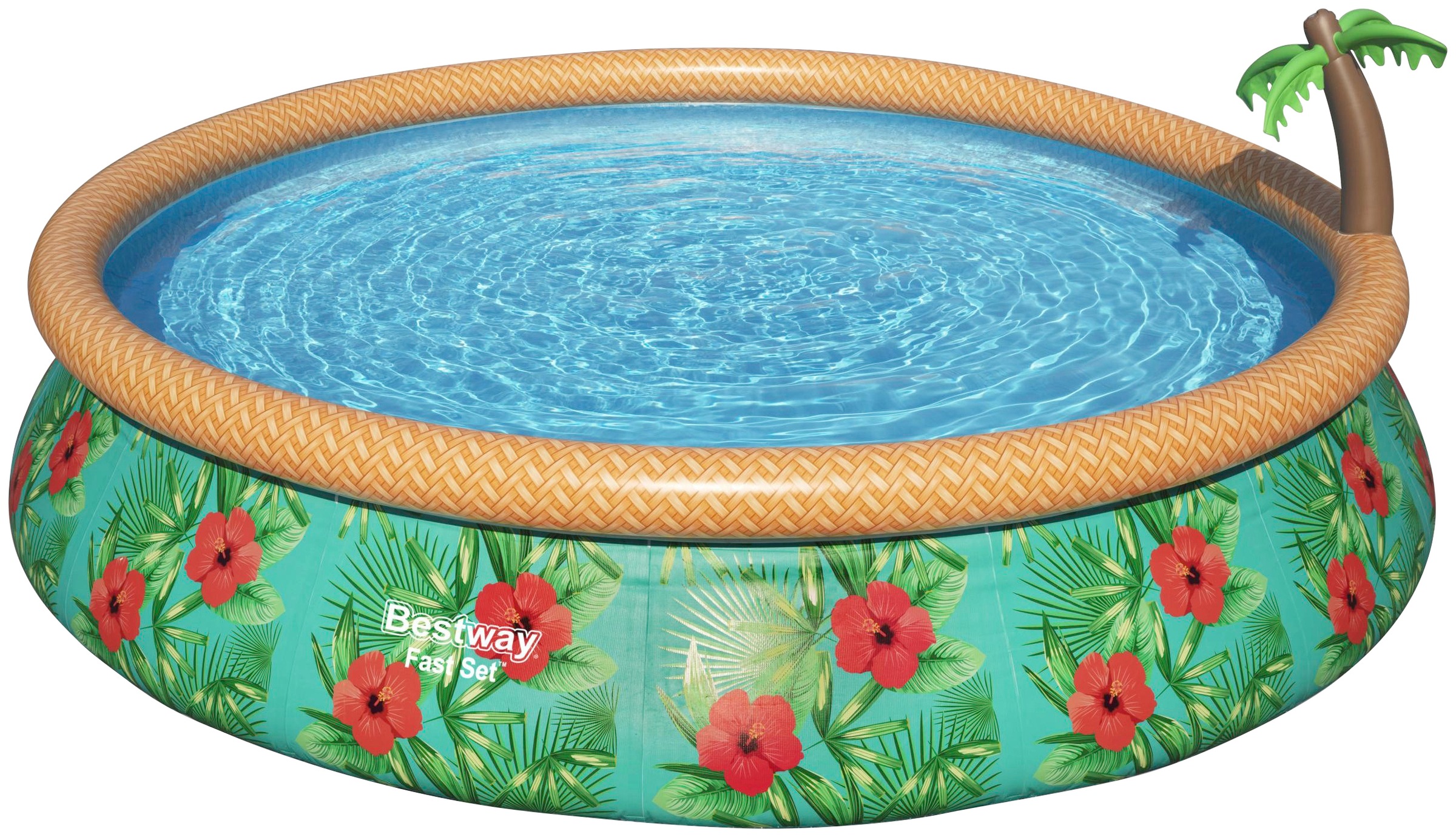 Bestway Rundpool "Fast Set™ Paradise Palms", (Set), ØxH: 457x84 cm günstig online kaufen