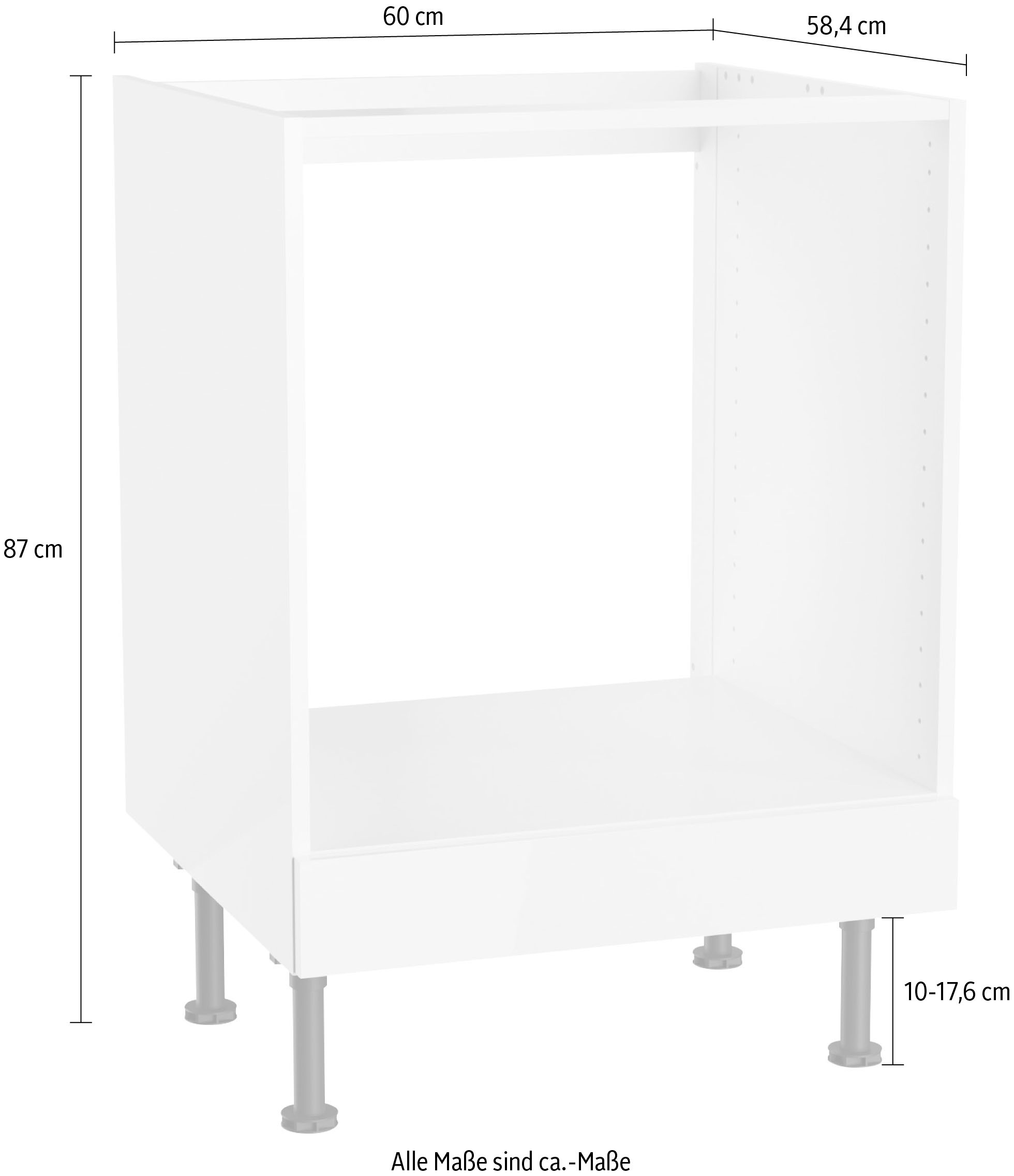 KOCHSTATION Herdumbauschrank »Aken«