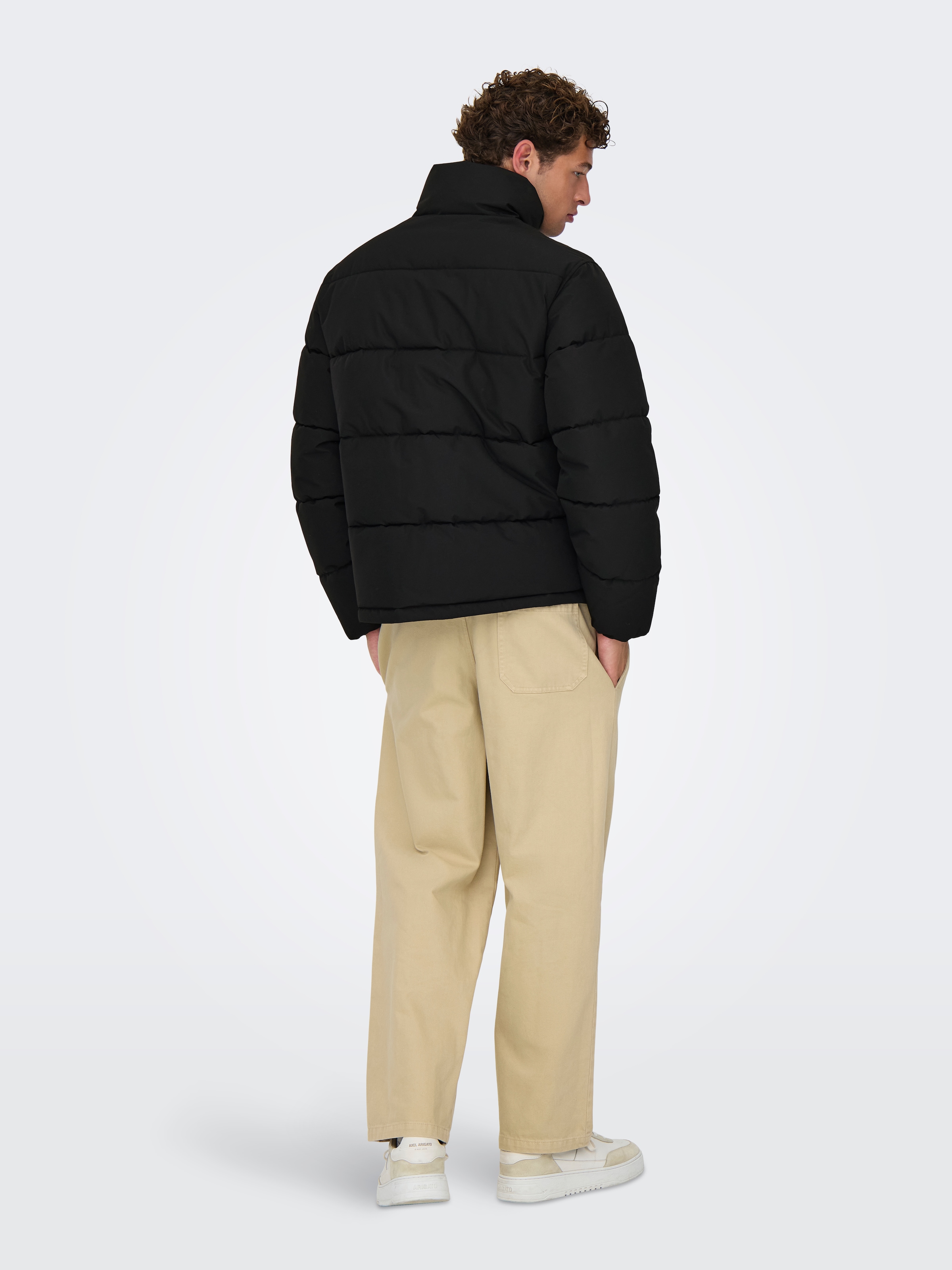 ONLY & SONS Steppjacke »ONSPACK LIFE PUFFER JACKET OTW«, ohne Kapuze