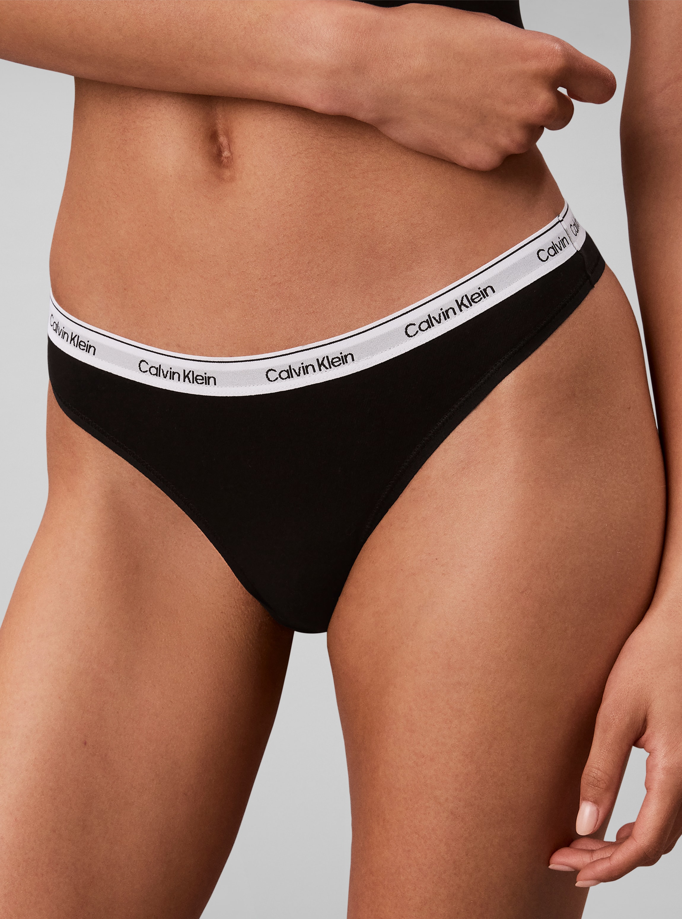 Calvin Klein Underwear Tanga »THONG 5 PK« Packung,  Körpernahe Passform