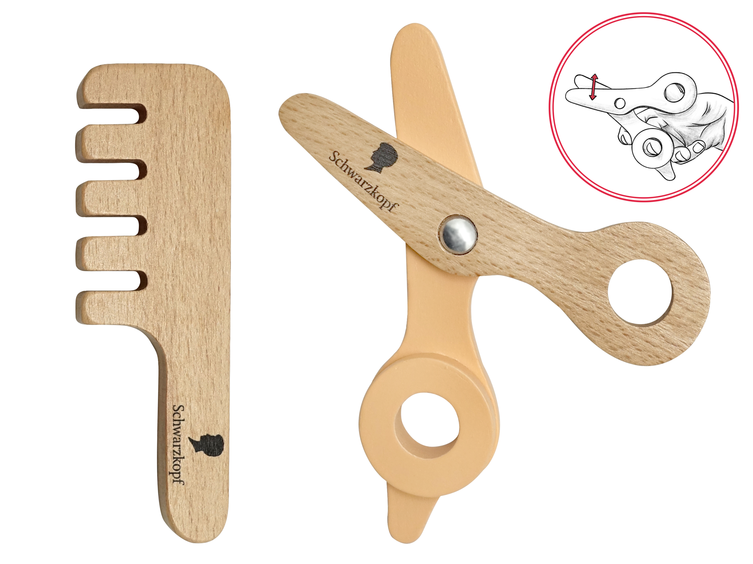 Tanner Kaufladensortiment »Hairdressing Set Schwarzkopf«