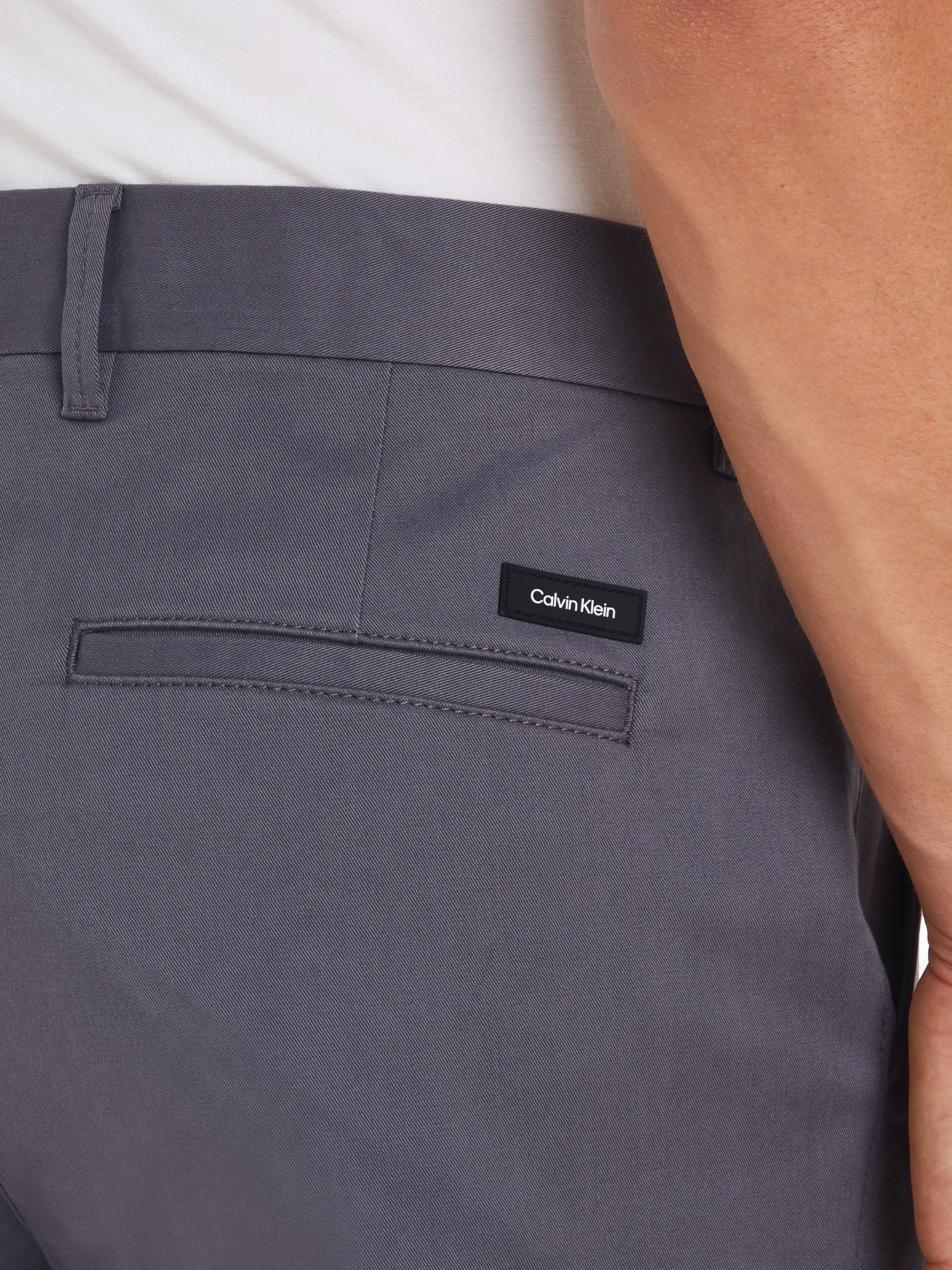 Thumbnail - Calvin Klein Chinohose "MODERN TWILL SLIM CHINO" mit Logoprägung