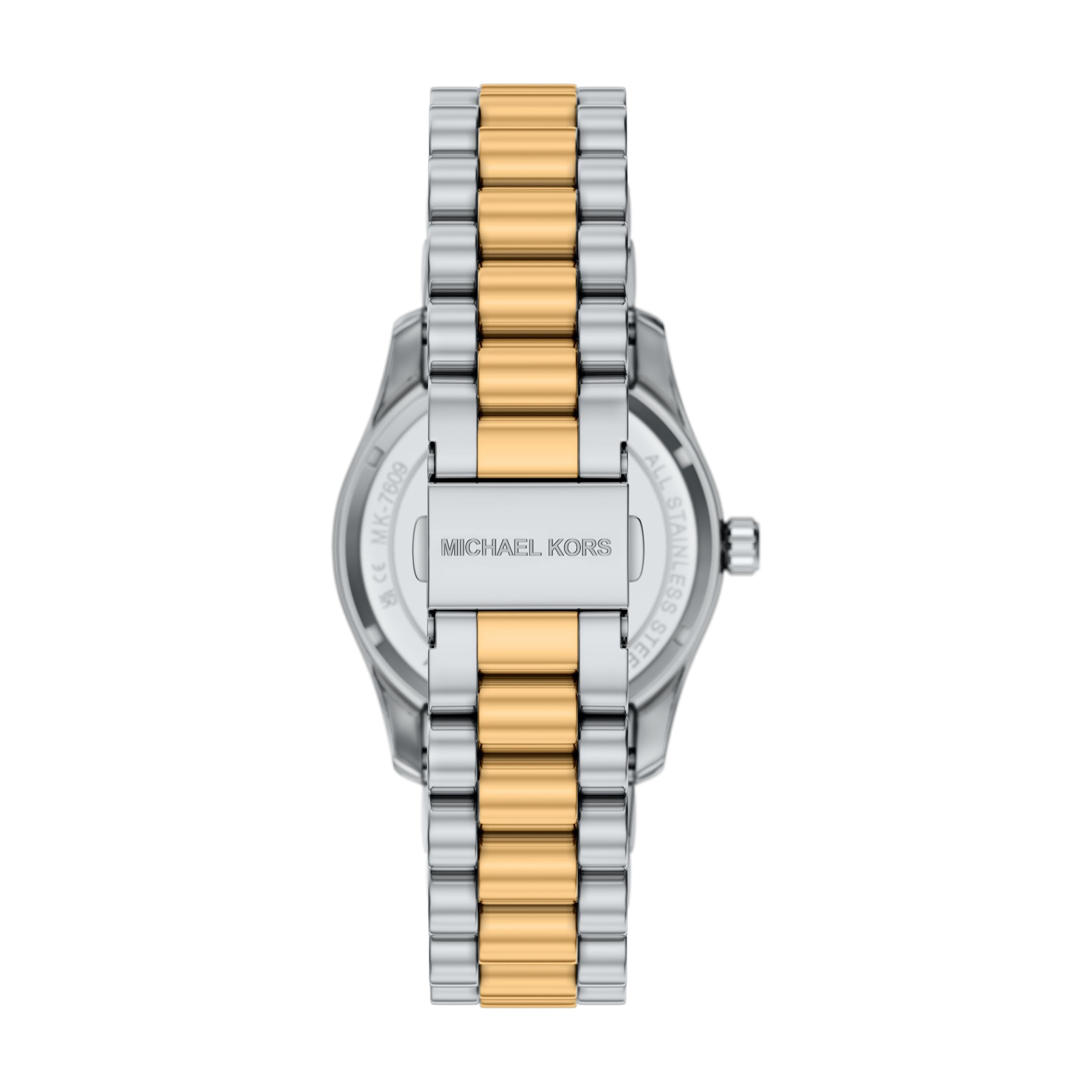 MICHAEL KORS Quarzuhr »Lexington« Armbanduhr, Damenuhr, Edelstahlarmband, analog, Tag, Wochentag