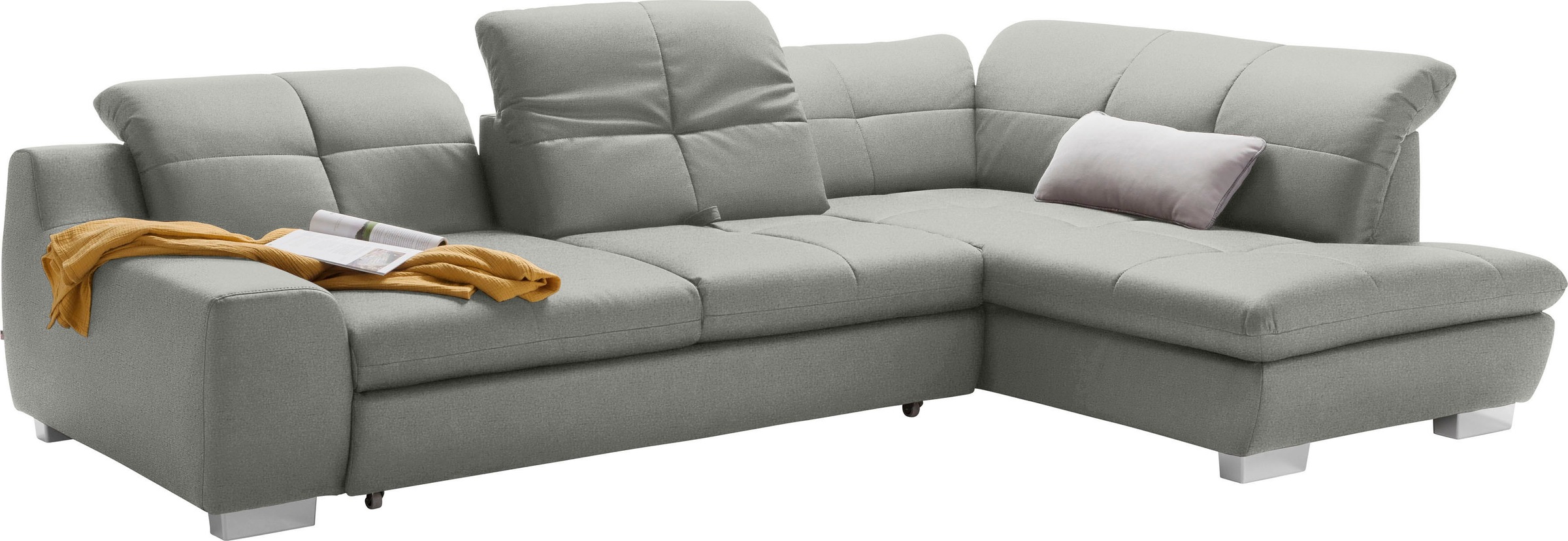 Thumbnail - set one by Musterring Ecksofa "SO 1200 inkl. Sitztiefen- & Rückenverstellung für hohen Sitzkomfort" wahlweise mit Bettfu...