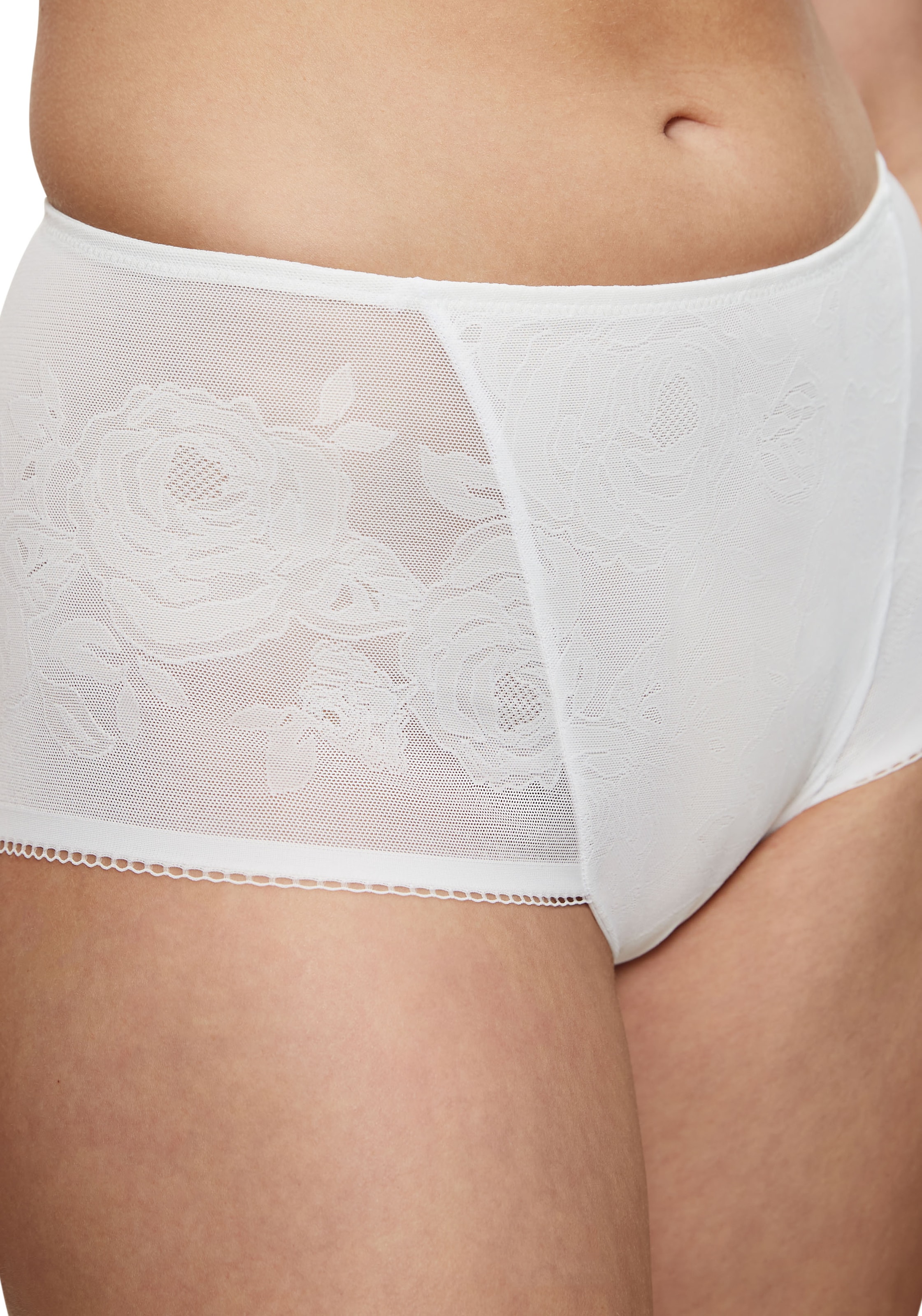 Triumph Shapingslip »Wild Rose Sensation Maxi«, Jaquardspitze, formend, atmungsaktiv