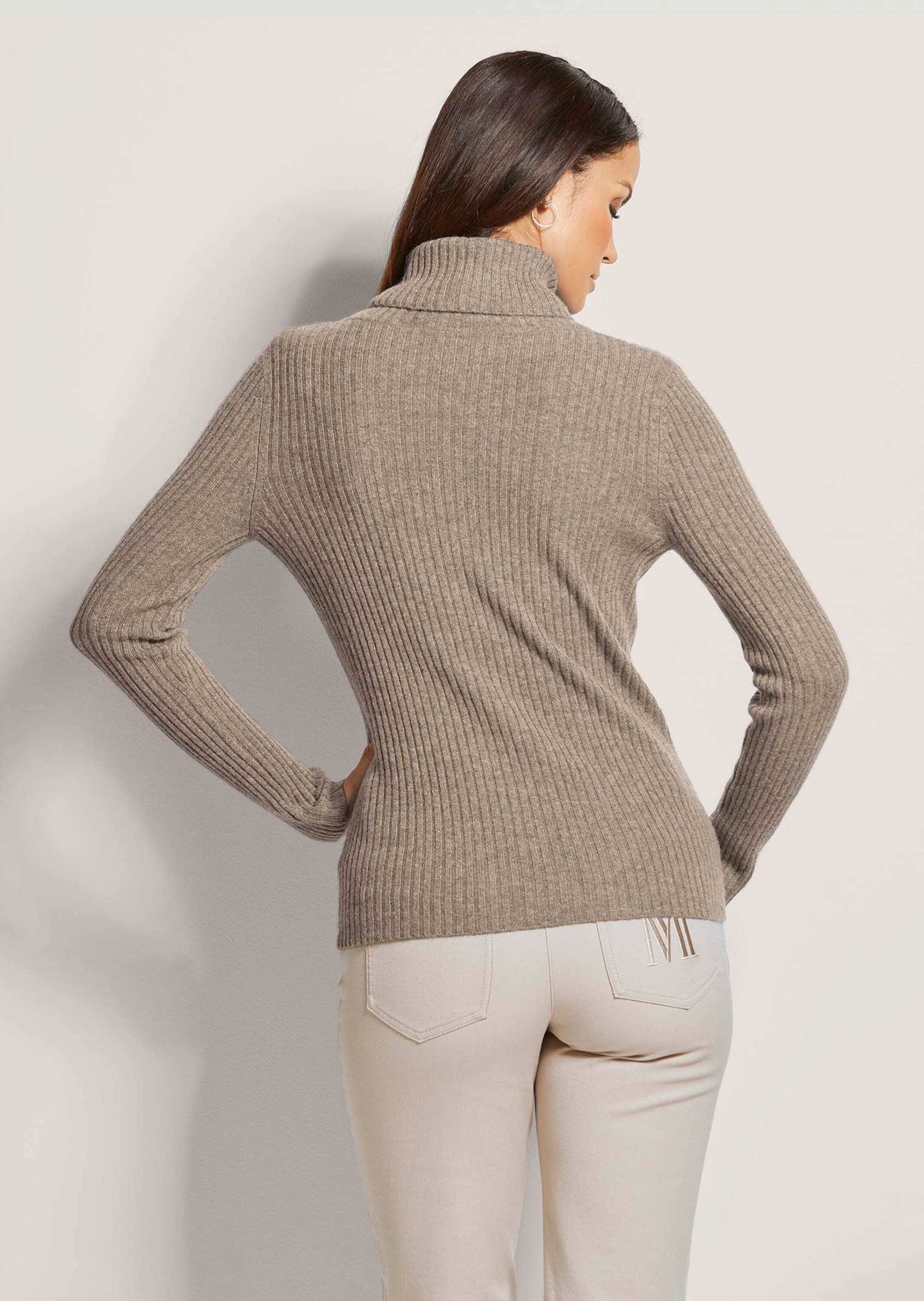 MADELEINE Longpullover »Pullover Rollkragen-Pullover aus Kaschmir«