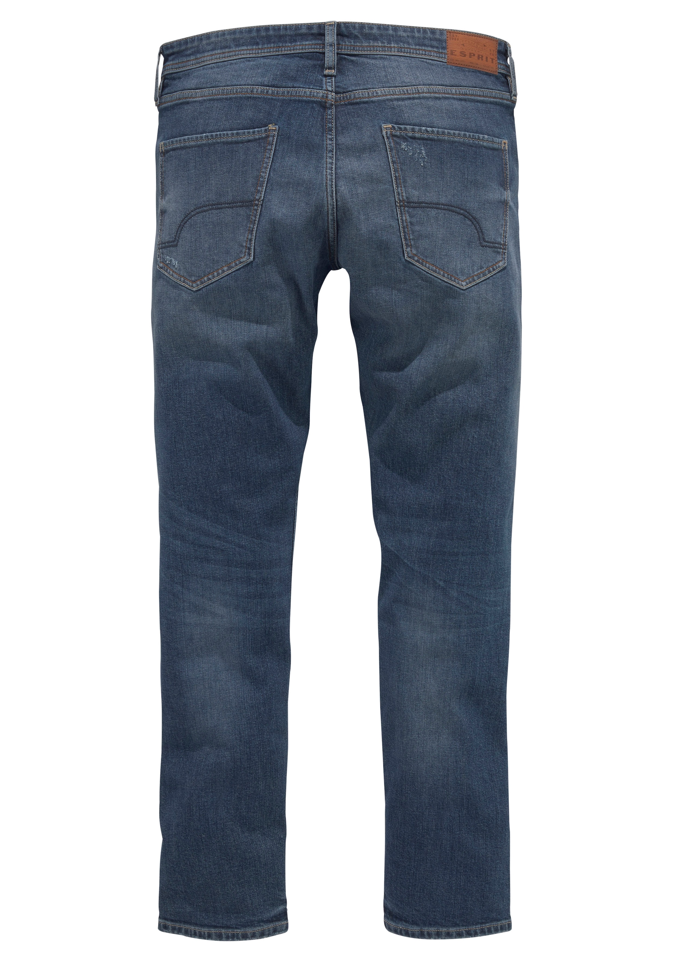 Esprit Slim-fit-Jeans, mit Destroyed-Effekten ▷ kaufen | BAUR