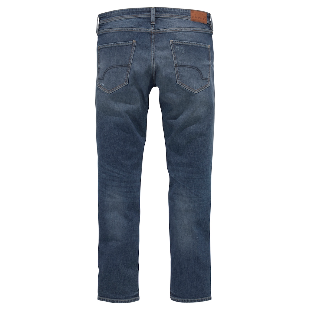 Esprit Slim-fit-Jeans, mit Destroyed-Effekten