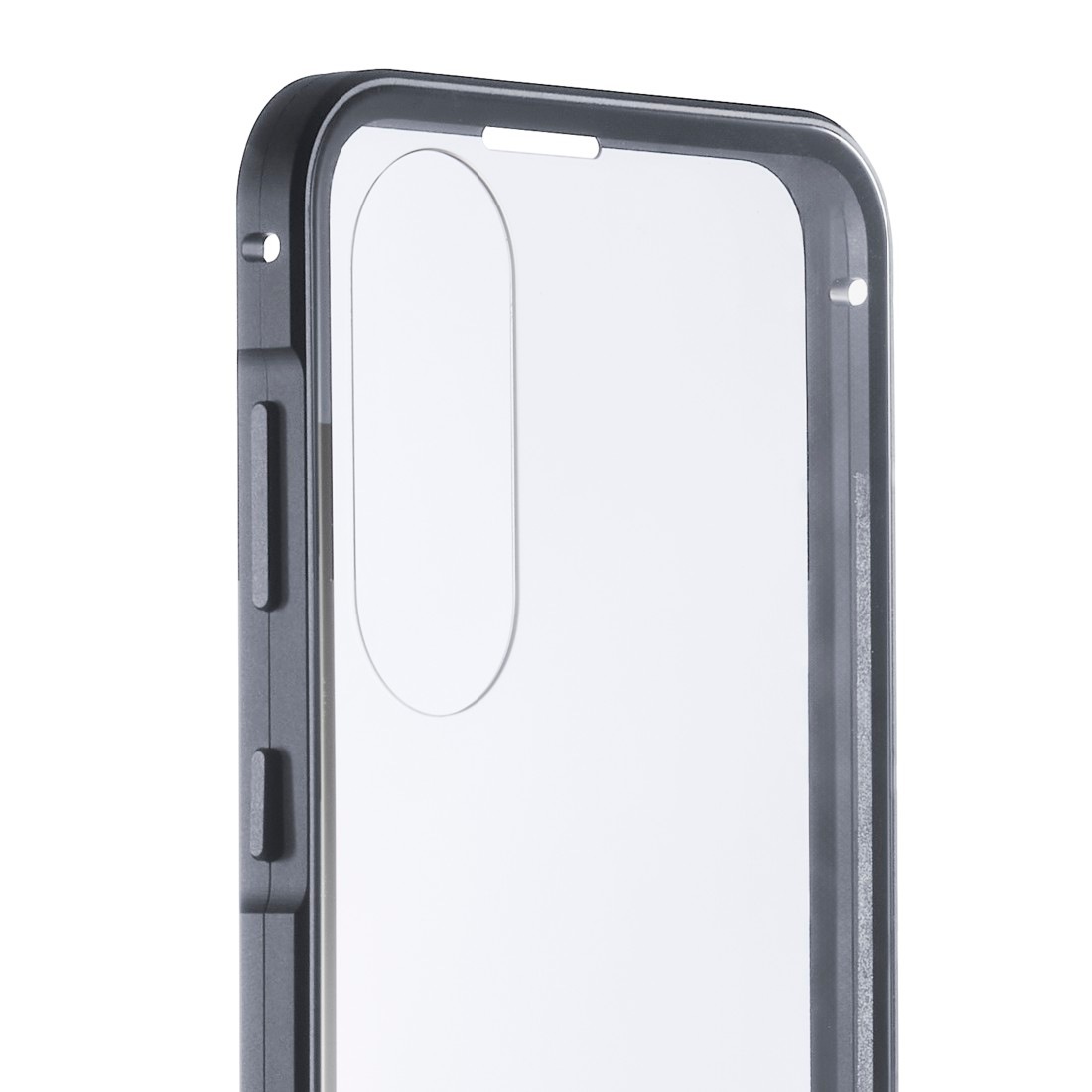 BLACKROCK Handyhülle »Smartphone Cover mit 360°-Rundumschutz für Samsung Galaxy A57 5G« Smartphones 360°-Rundumschutz, Metallrahmen, Magnetverschluss, Wireless Charging