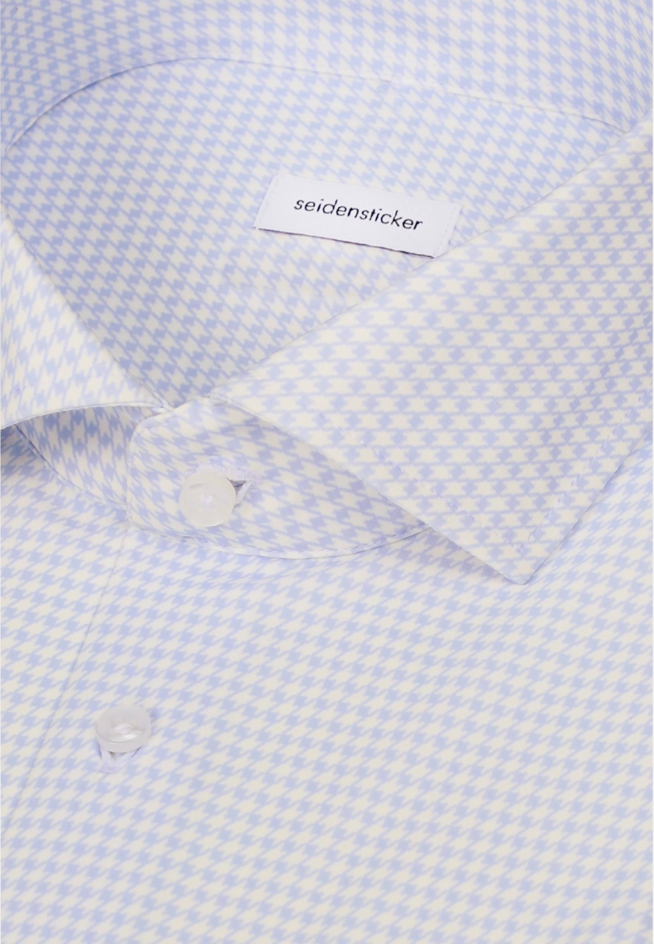 seidensticker Businesshemd »Schwarze Rose« Slim 1/1 Kentkragen Druck