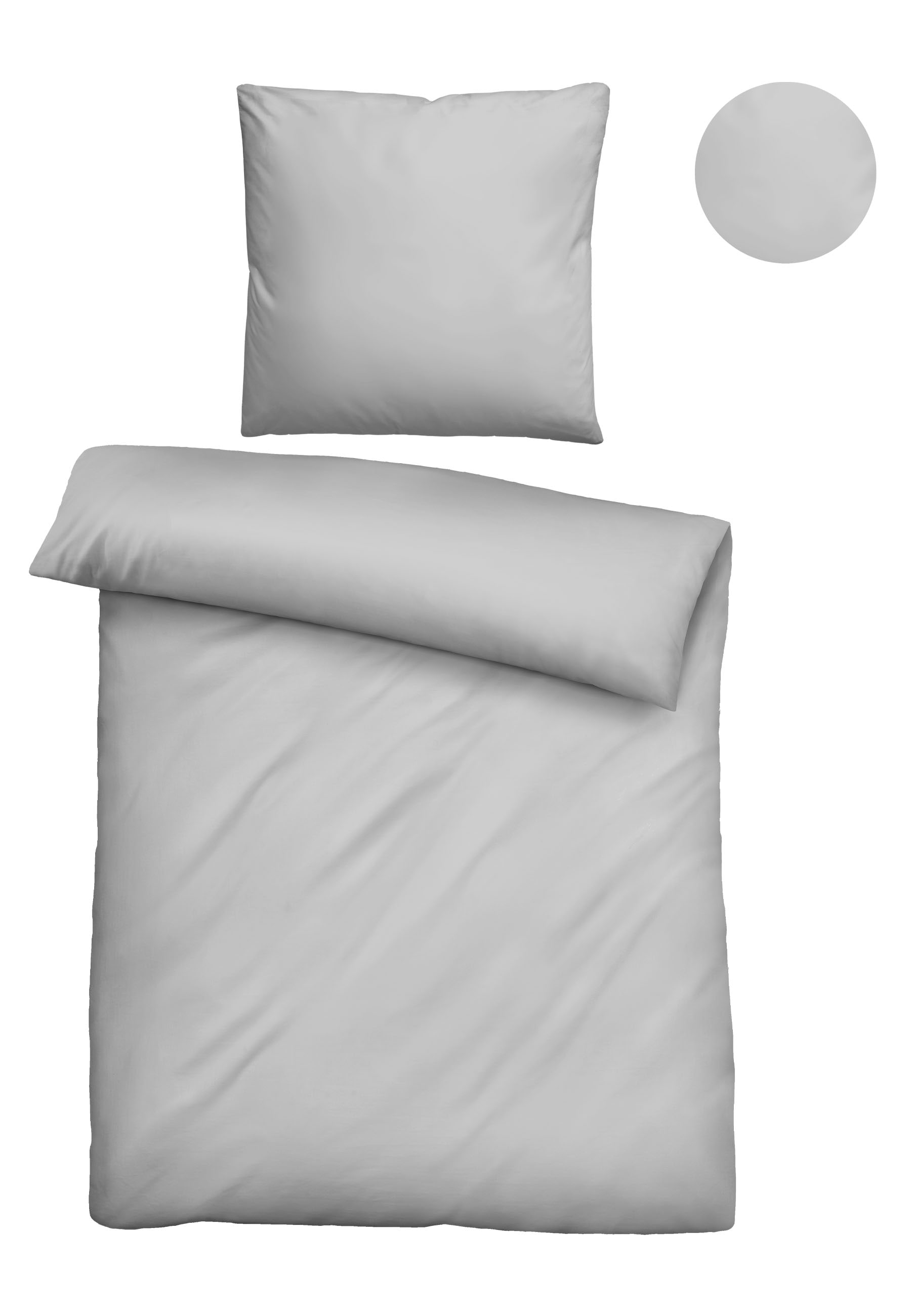 Biberna Bettwäsche "0470500, hochwertige TENCEL Qualität" 2 Stk. natürlicher Rohstoff, schnelltrocknend, angenehm weich, atmungsaktiv