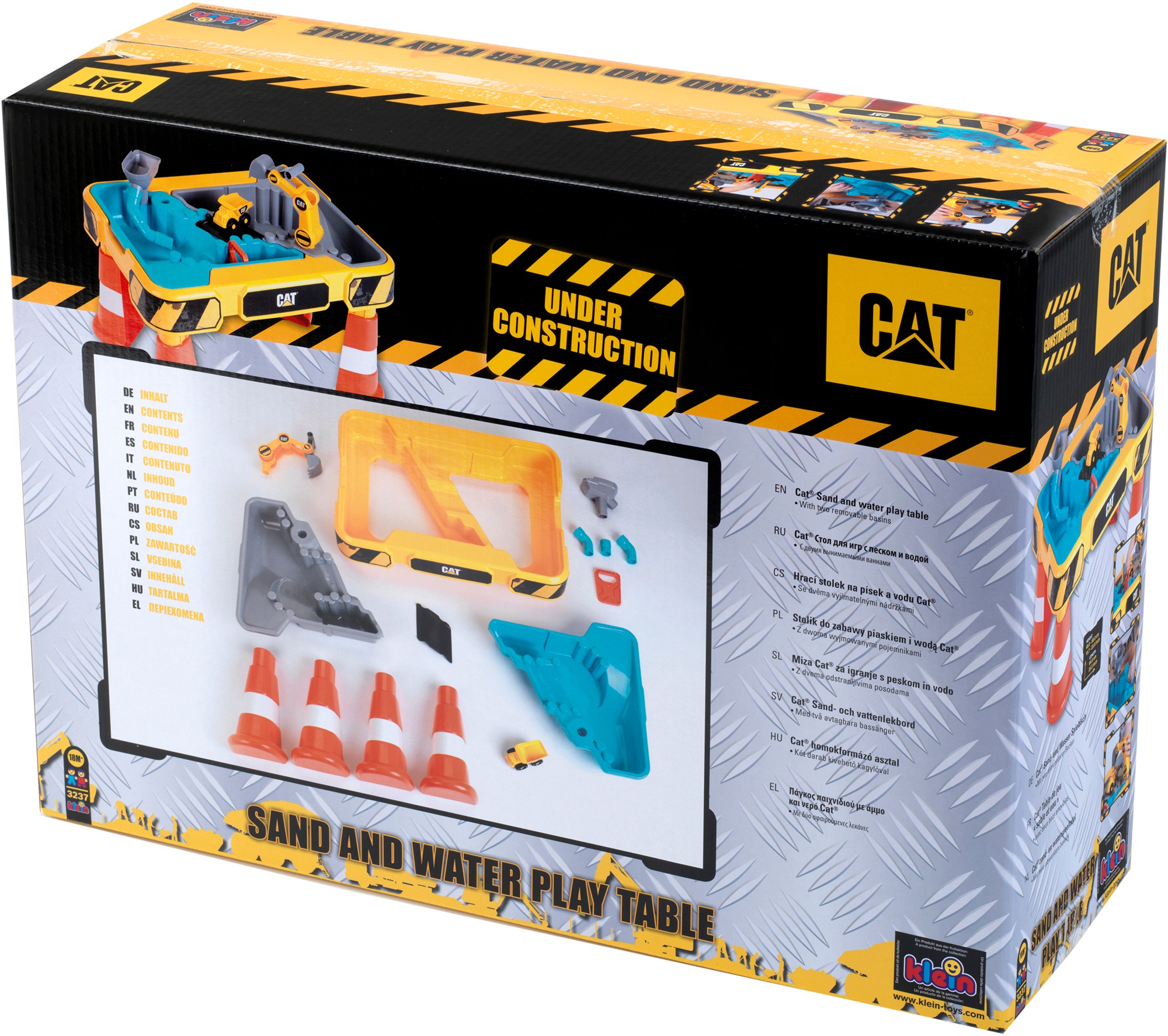 Klein Spieltisch »CAT, Sand- und Wasserspieltisch«