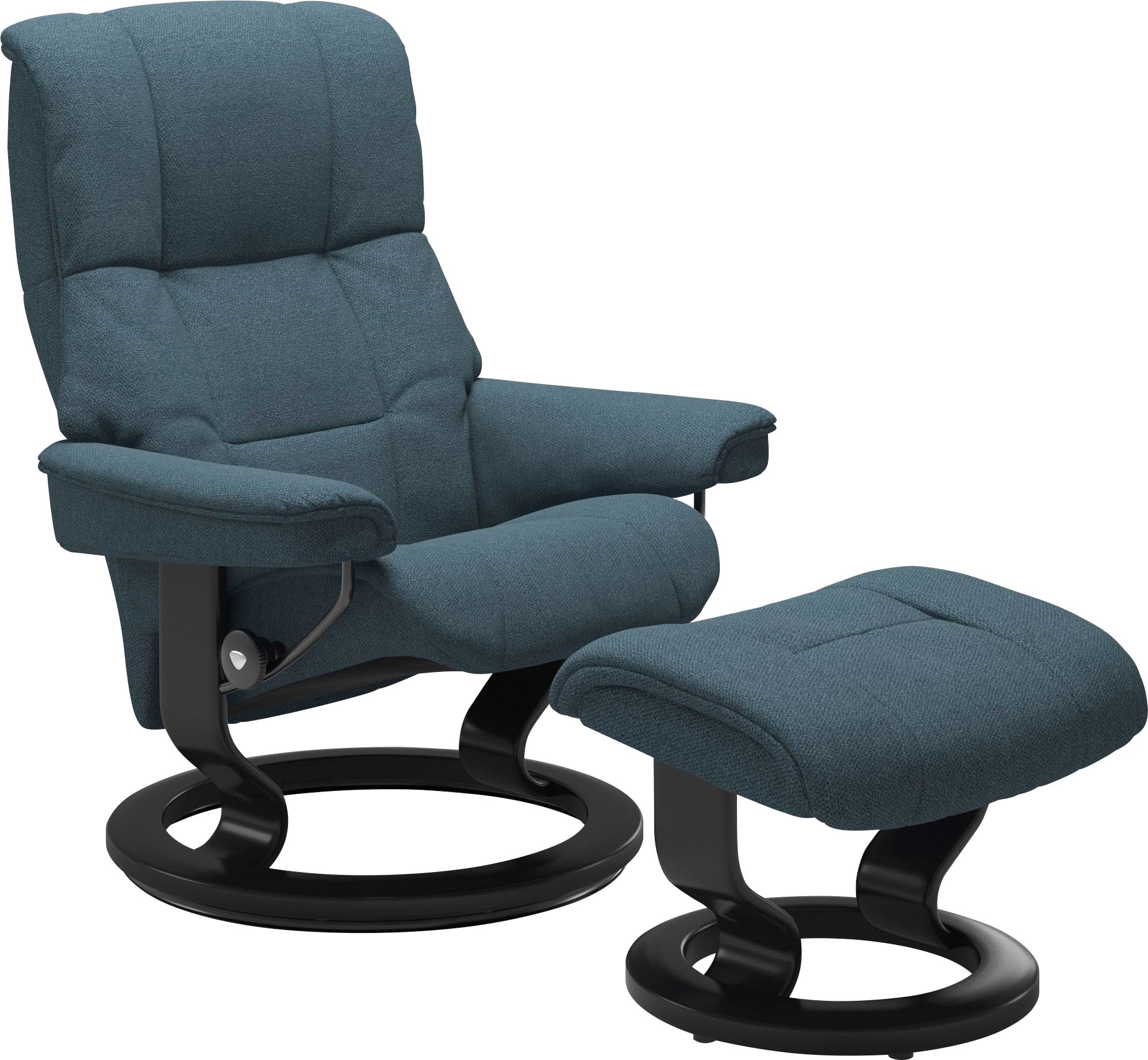 Stressless Fußhocker "Mayfair", mit Classic Base, Gestell Schwarz