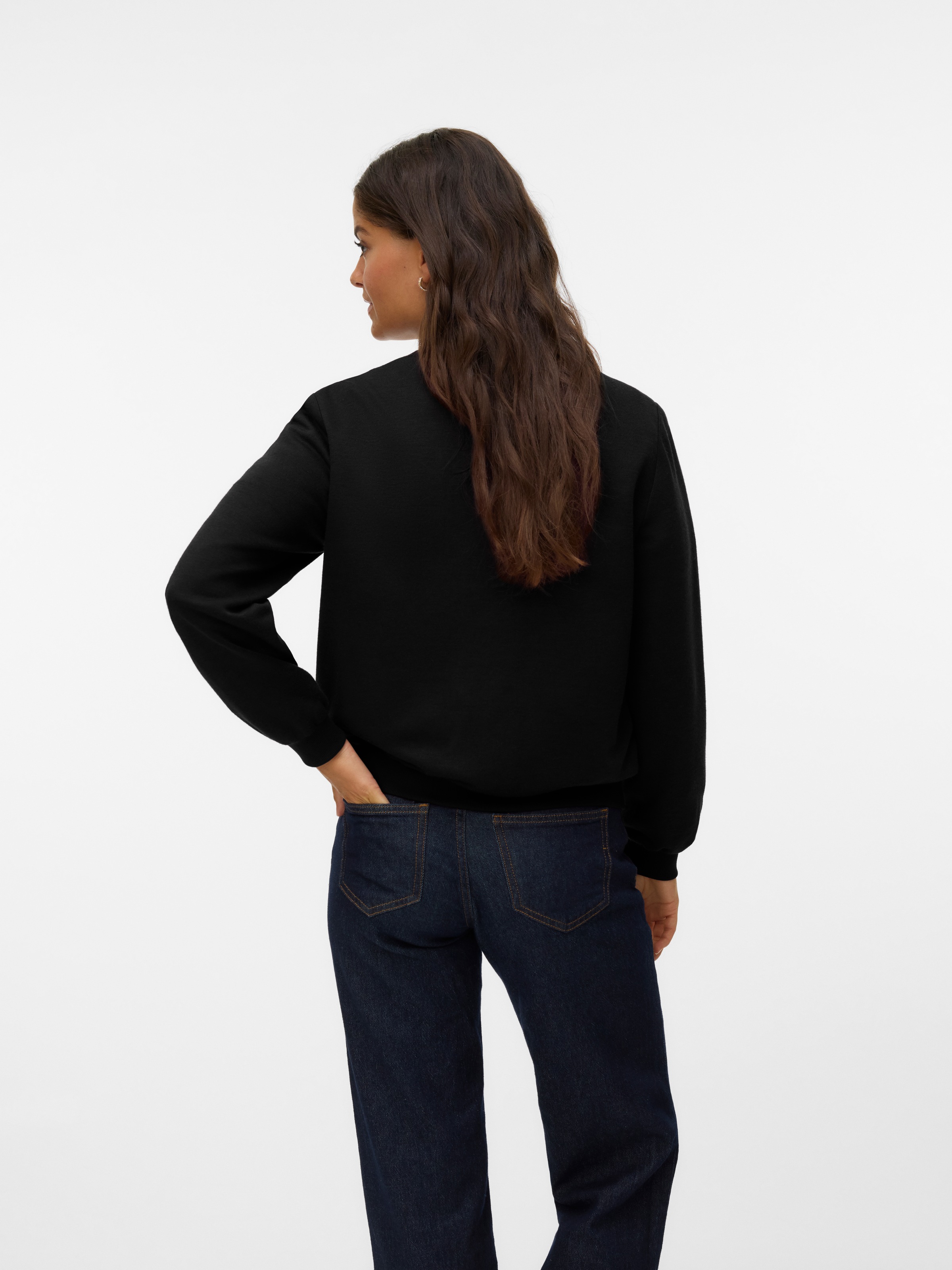 Vero Moda Bomberjacke "VMKIMIKO LS SHORT JERSEY BOMBER NOOS" günstig online kaufen