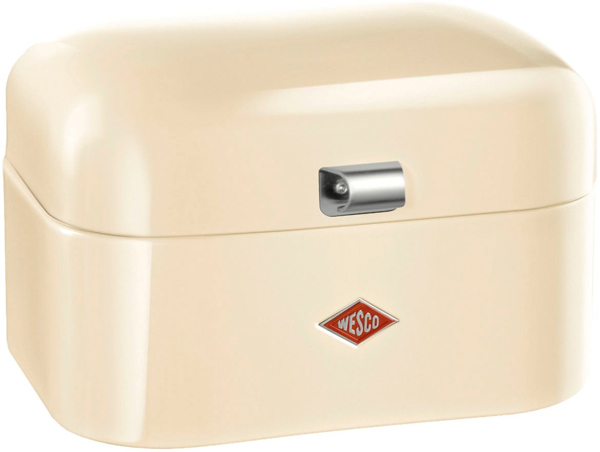 WESCO Brotkasten "Single Grandy - Brotdose" Lüftungslöcher auf der Rückseite, Metallschaniere