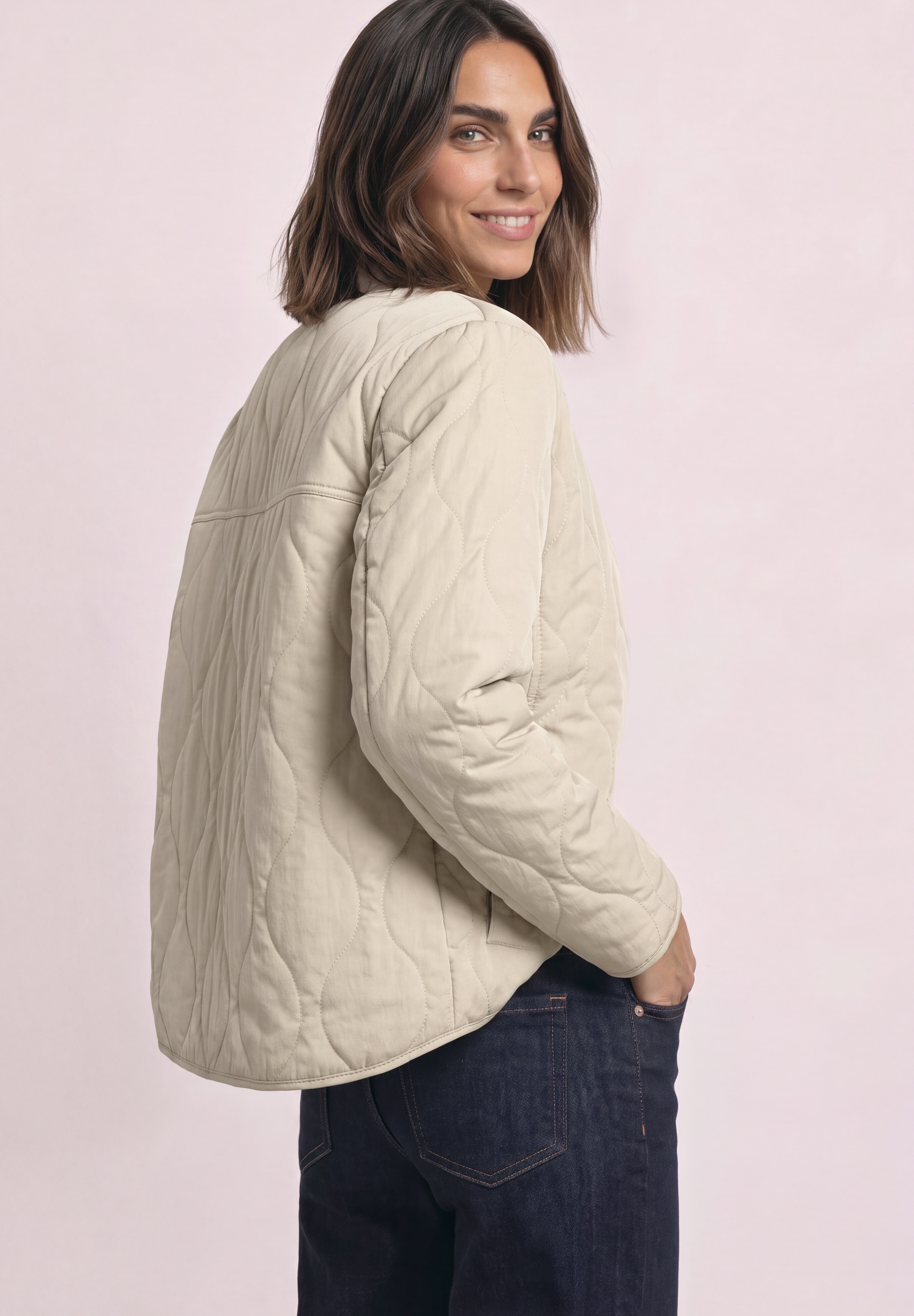 STREET ONE Steppjacke ohne Kapuze mit moderner Steppung