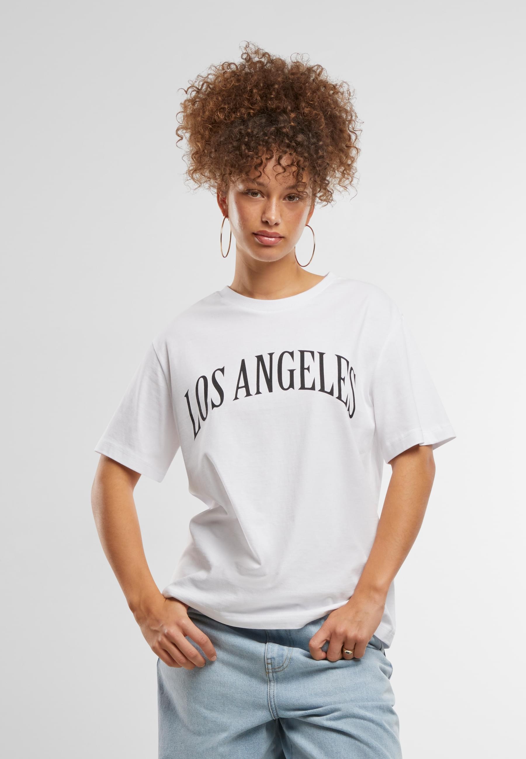 Miss Tee T-Shirt »Miss Tee Los Angeles City Wording Tee«, (1 tlg.)