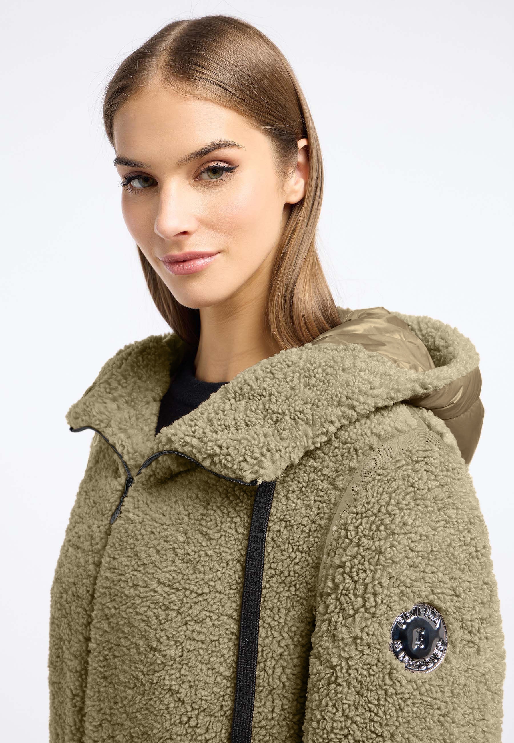 Frieda & Freddies Fellimitatjacke »Fake Fur Jacket / Chuck 2«