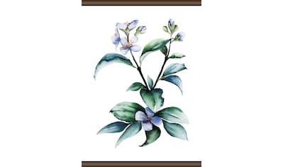 queence Leinwandbild »Lila Pflanze«, 50x70 cm kaufen