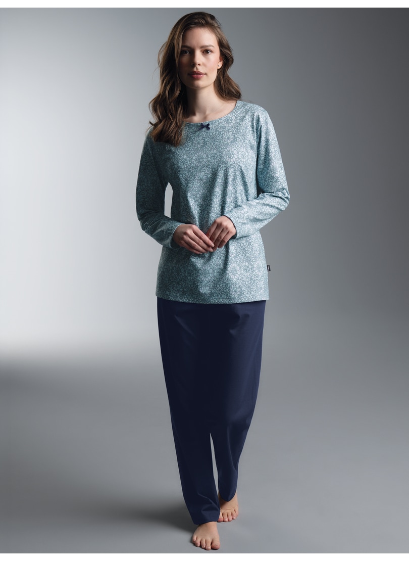 Trigema Schlafanzug »TRIGEMA Pyjama mit Ornamentmuster« 1