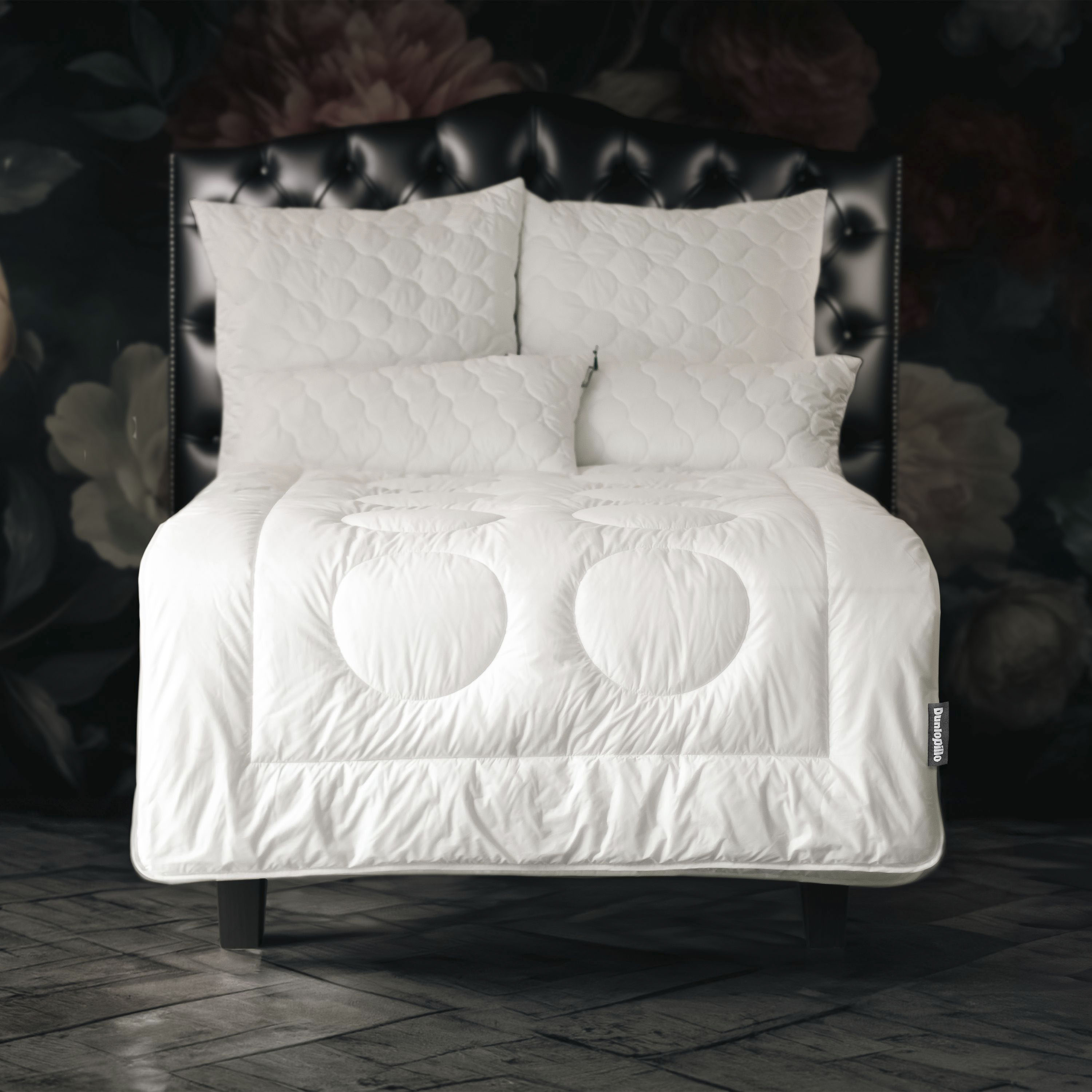 Dunlopillo Baumwollbettdecke "Fusion, Bettdecken für Sommer und Winter" leicht Füllung Polyester 1 Stk. tlg. Bettdecke 135x200 cm, 155x220 cm, Dunlofill Helix-Micro-Faser, Decke