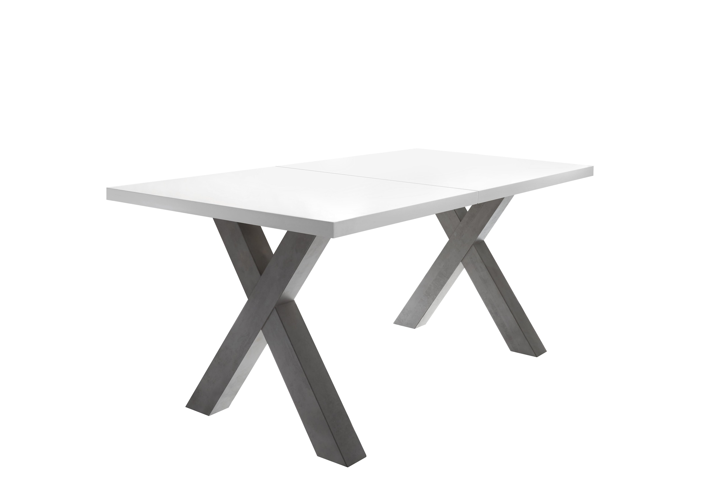 Mäusbacher "Mister" mit Auszug (160-210 cm), Gestell in X-Form