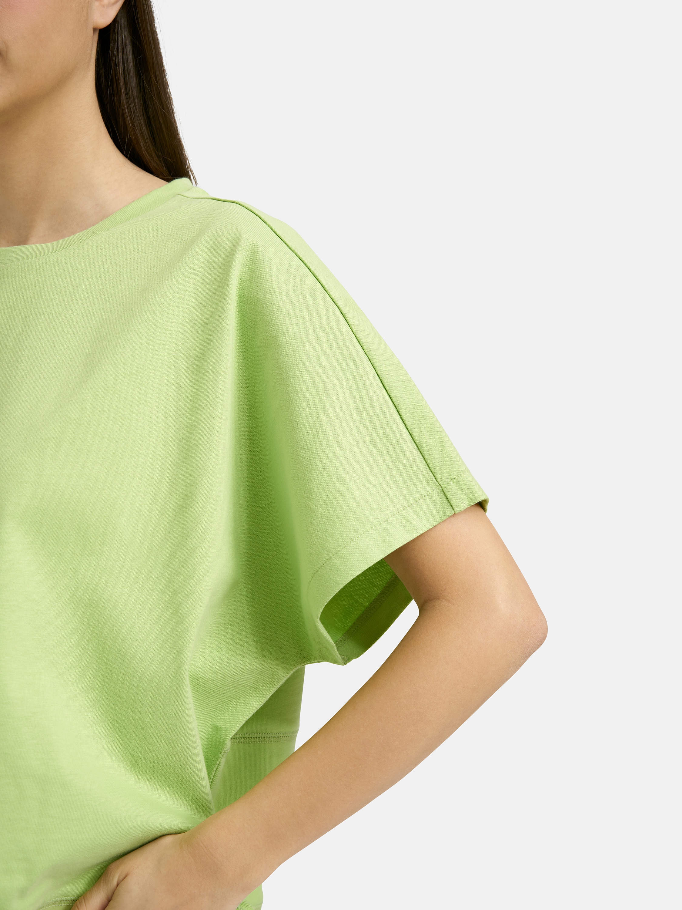 Smith & Soul Rundhalsshirt mit überschnittener Schulter