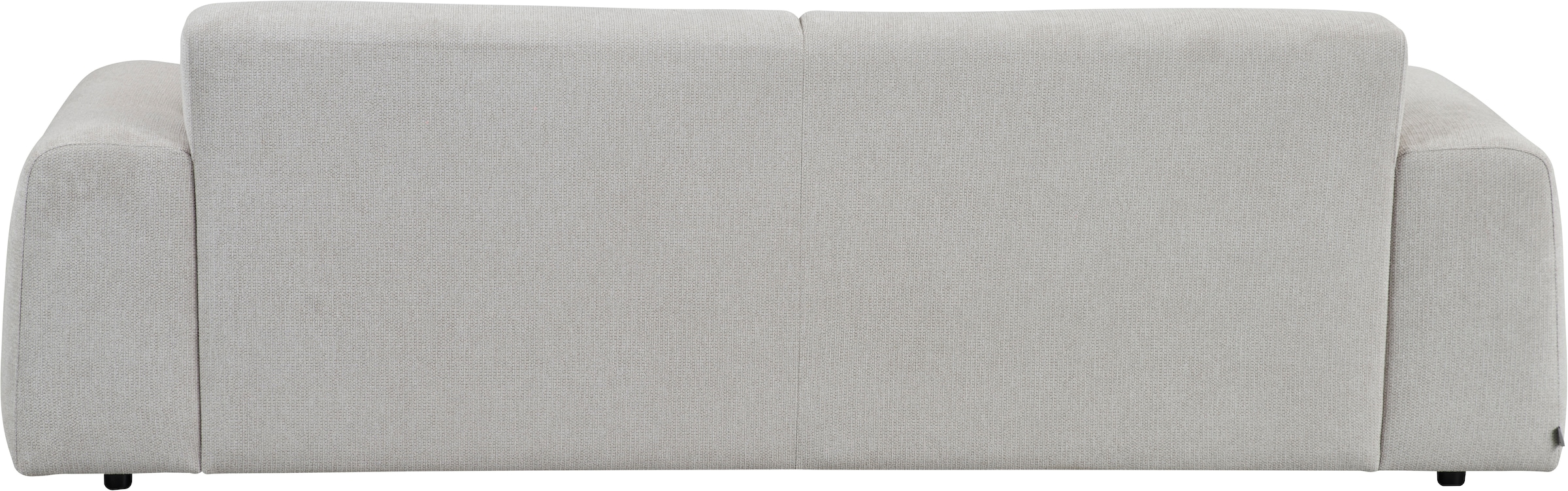 andas 3-Sitzer »Linkka, Breite 237 cm«, in einem weichen Chenille-Stoff, mit Wellenunterfederung