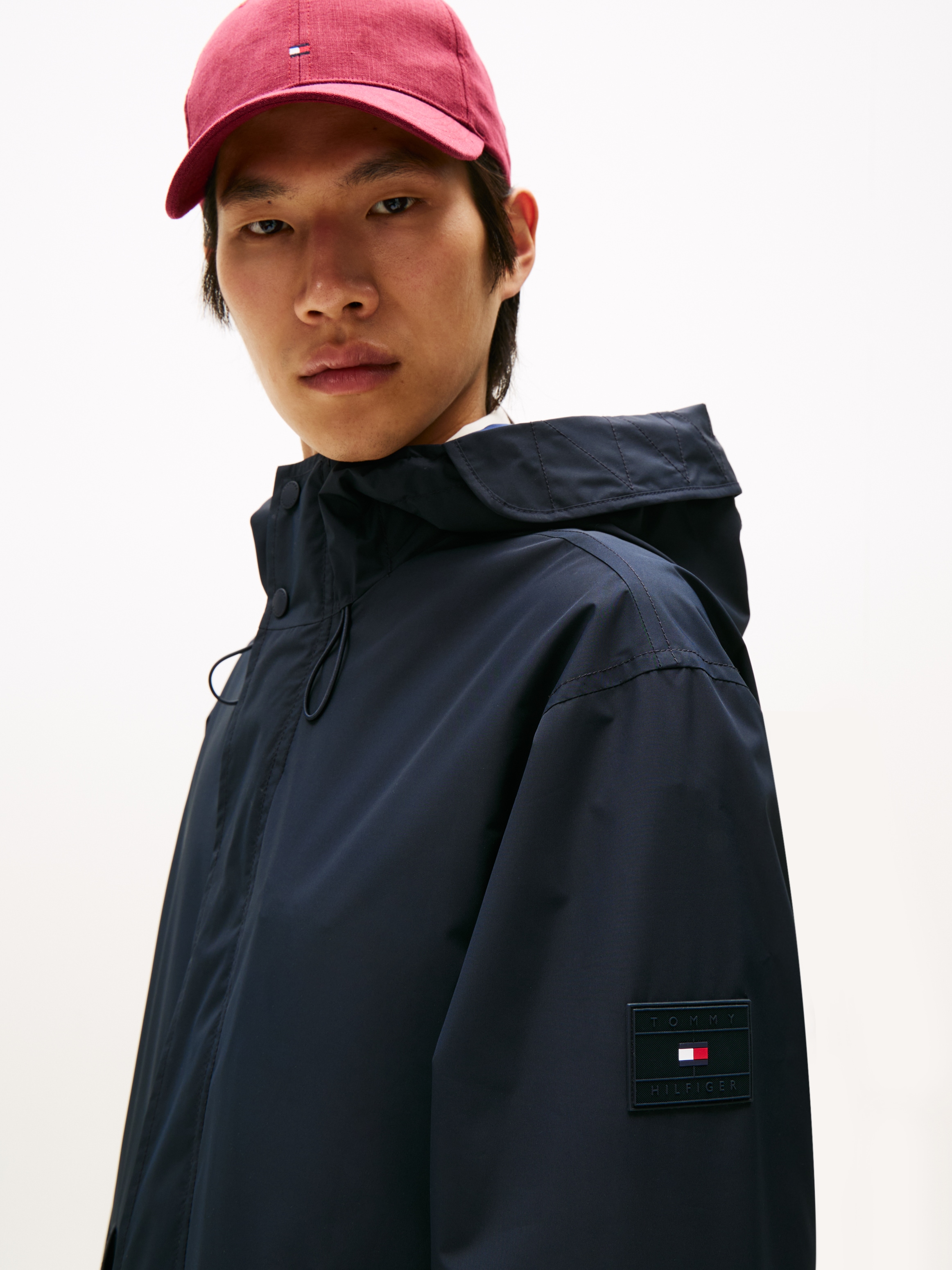 Tommy Hilfiger Parka "PACKABLE PARKA", mit Kapuze, oversize, feste Kapuze günstig online kaufen