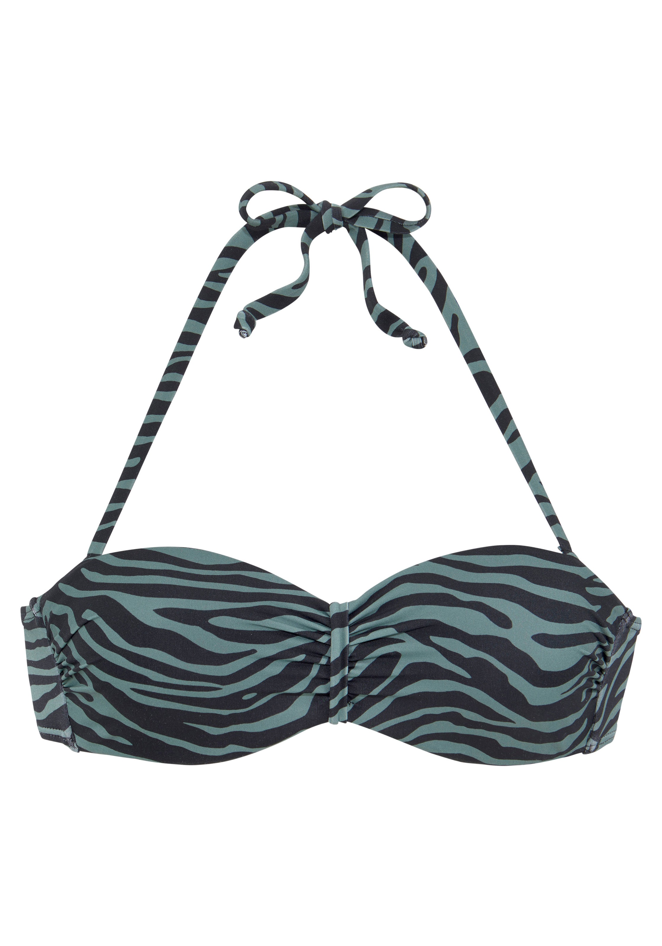 Venice Beach Bügel-Bandeau-Bikini-Top "Riella" in Animal-Optik günstig online kaufen