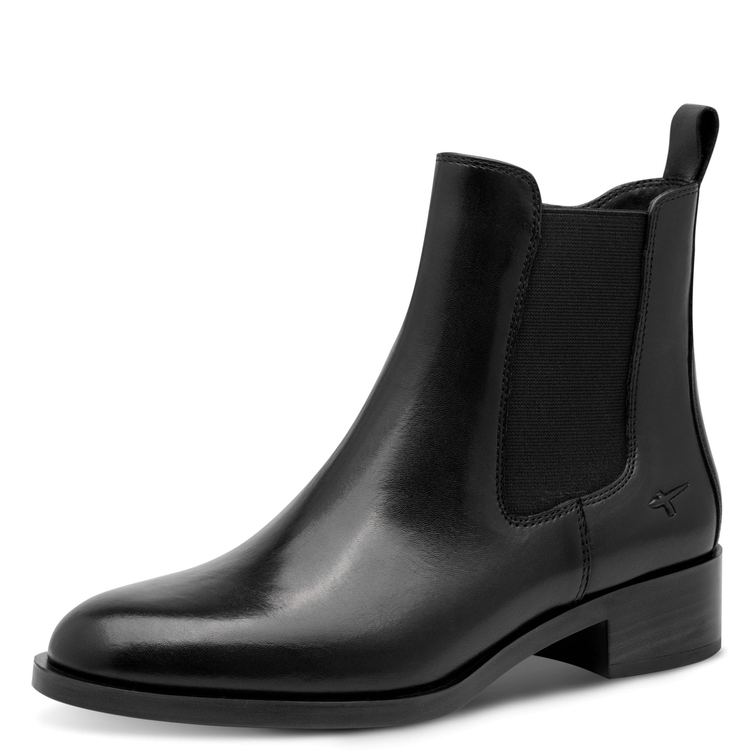 Tamaris Chelseaboots Blockabsatz, Stiefelette mit praktischem Innenreißverschluss