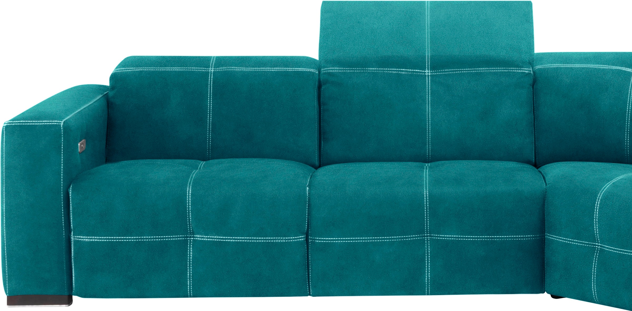 Thumbnail - Egoitaliano Ecksofa "Sauvanne, Designsofa der Extraklasse, elegant und bequem" wahlweise mit elektrischer Relaxfunktion,...